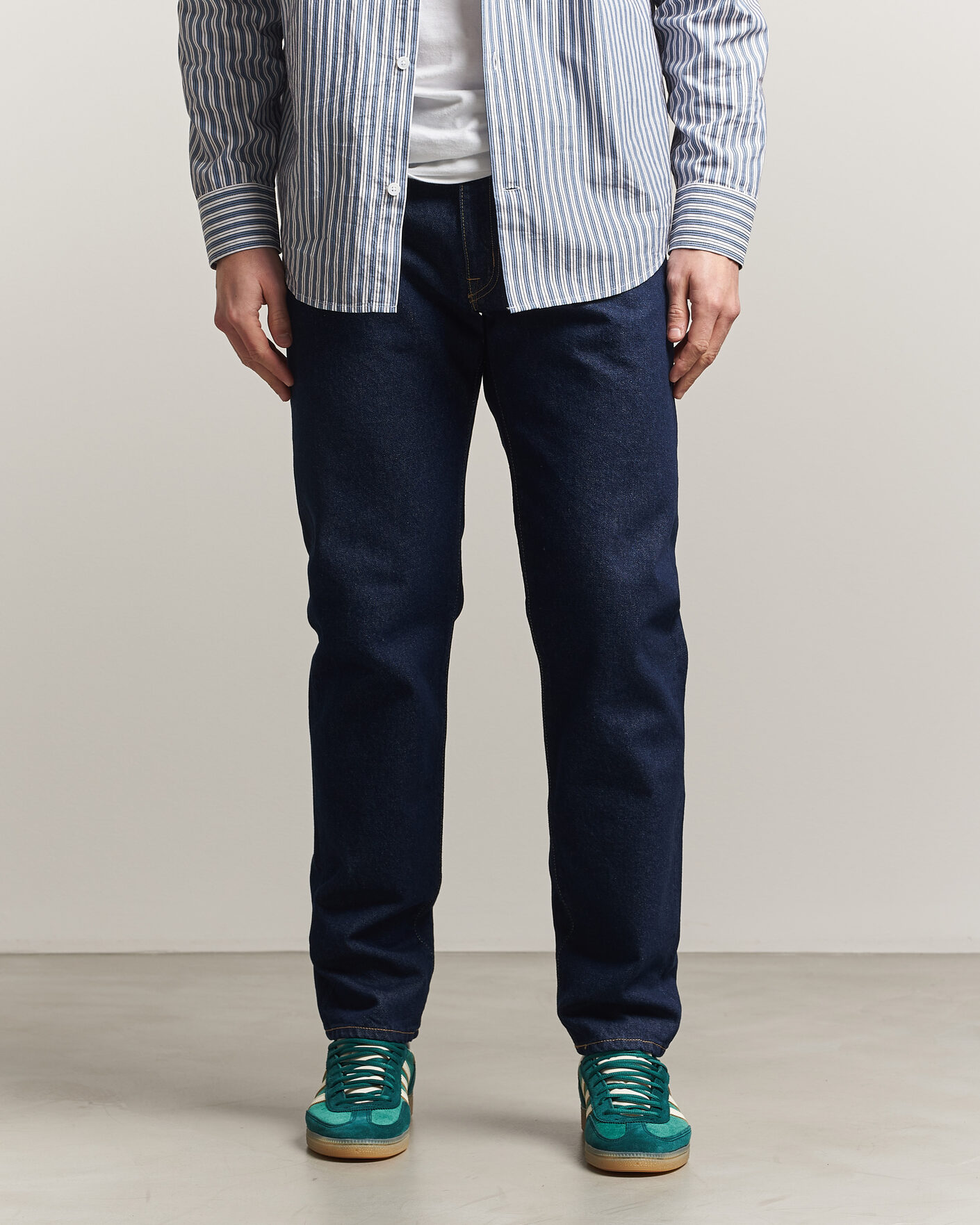 Hombres | Vaqueros | EDWIN | Regular Tapered Jeans Blue Rinsed