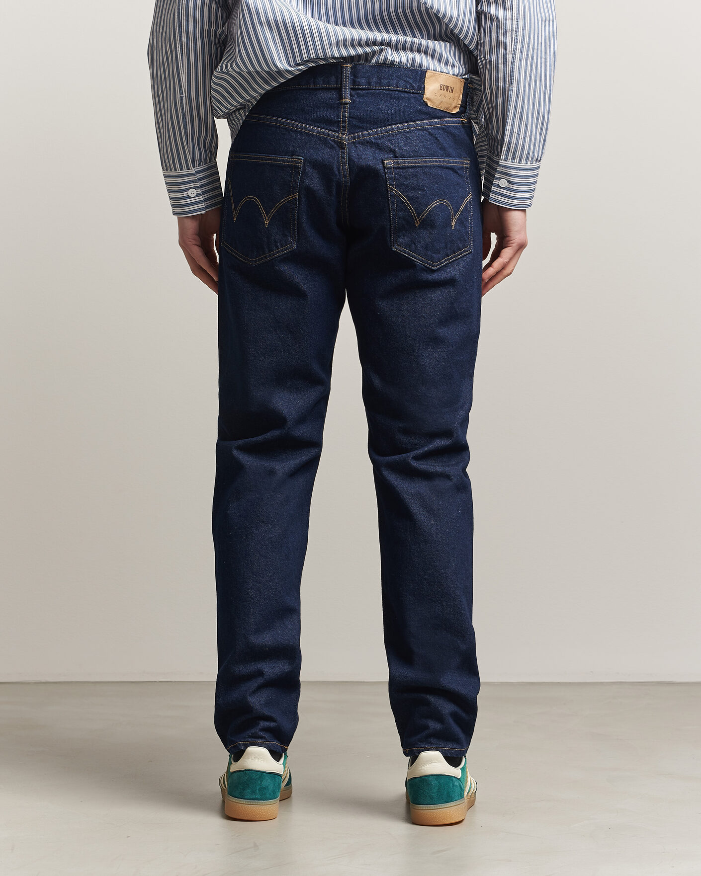 Hombres | Vaqueros | EDWIN | Regular Tapered Jeans Blue Rinsed