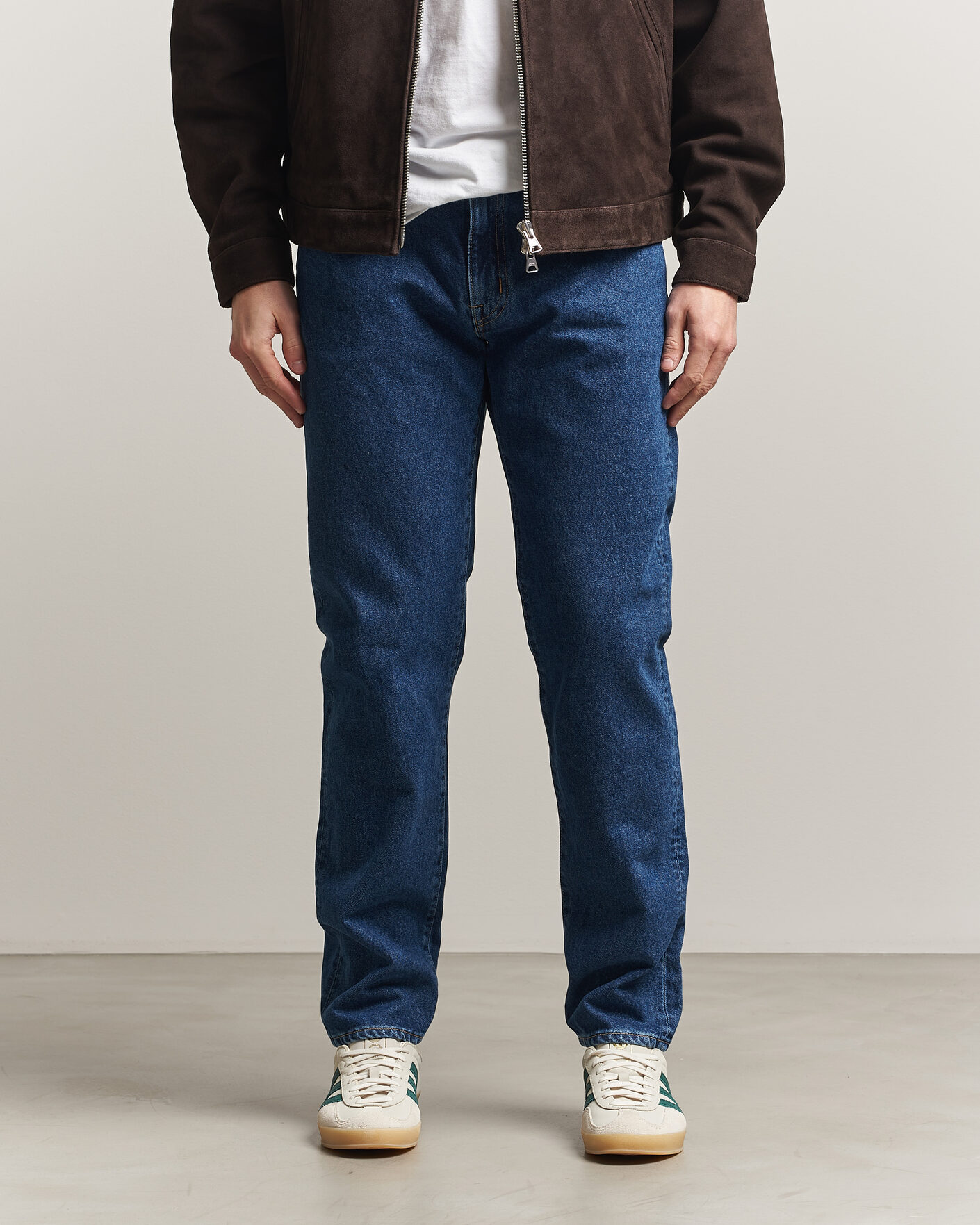 Hombres | Pantalones | EDWIN | Regular Tapered Jeans Used Mid Blue