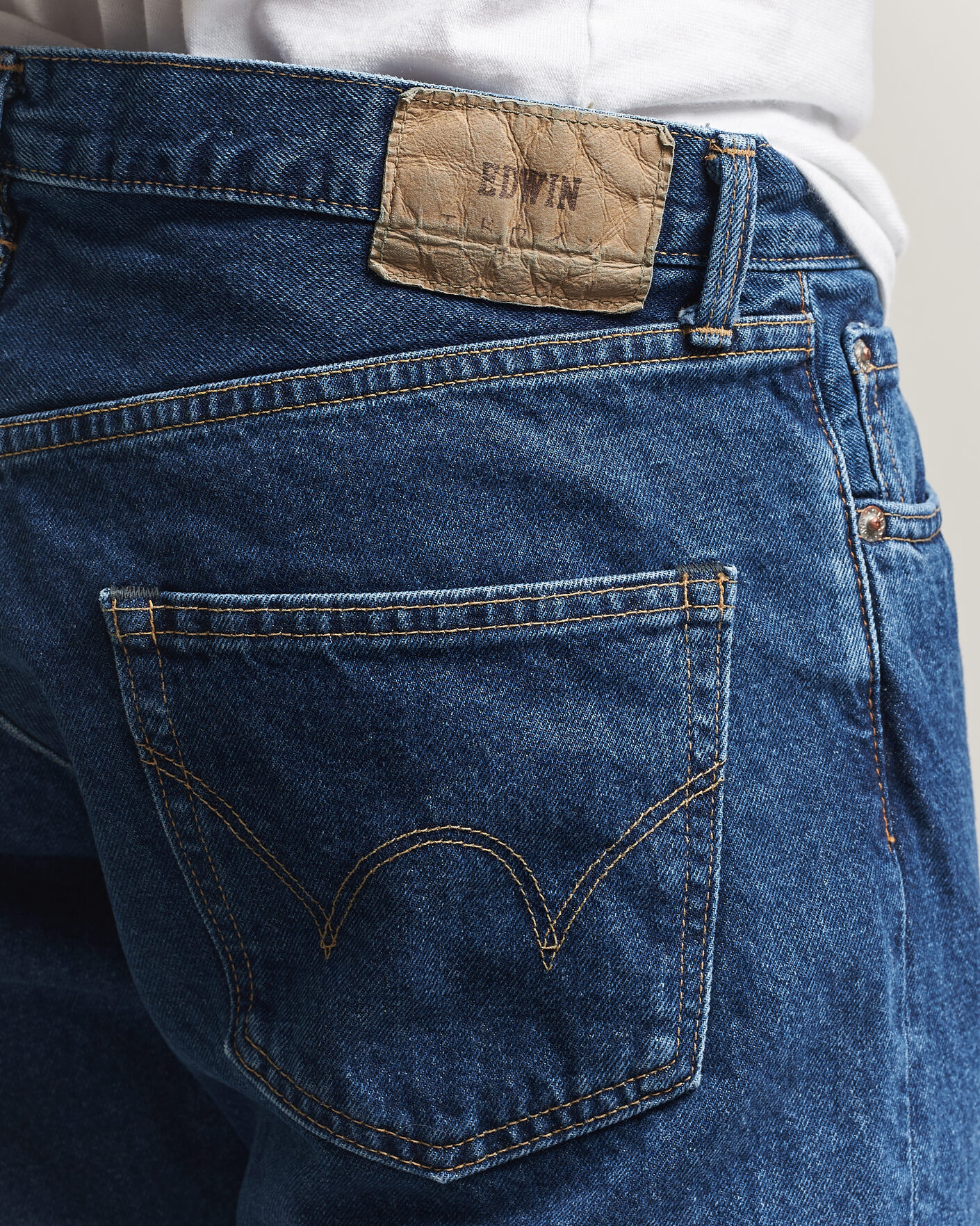 Hombres | Pantalones | EDWIN | Regular Tapered Jeans Used Mid Blue