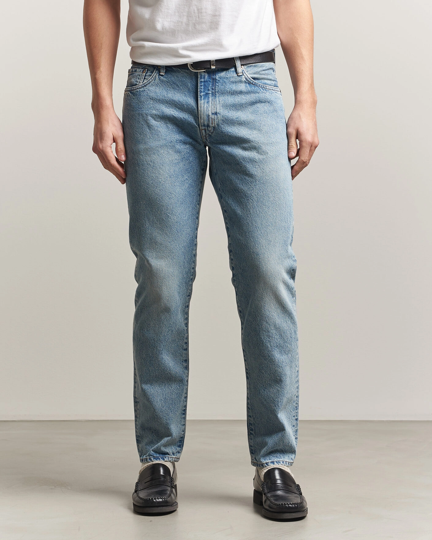 Hombres | Vaqueros | EDWIN | Regular Tapered Jeans Used Light Blue