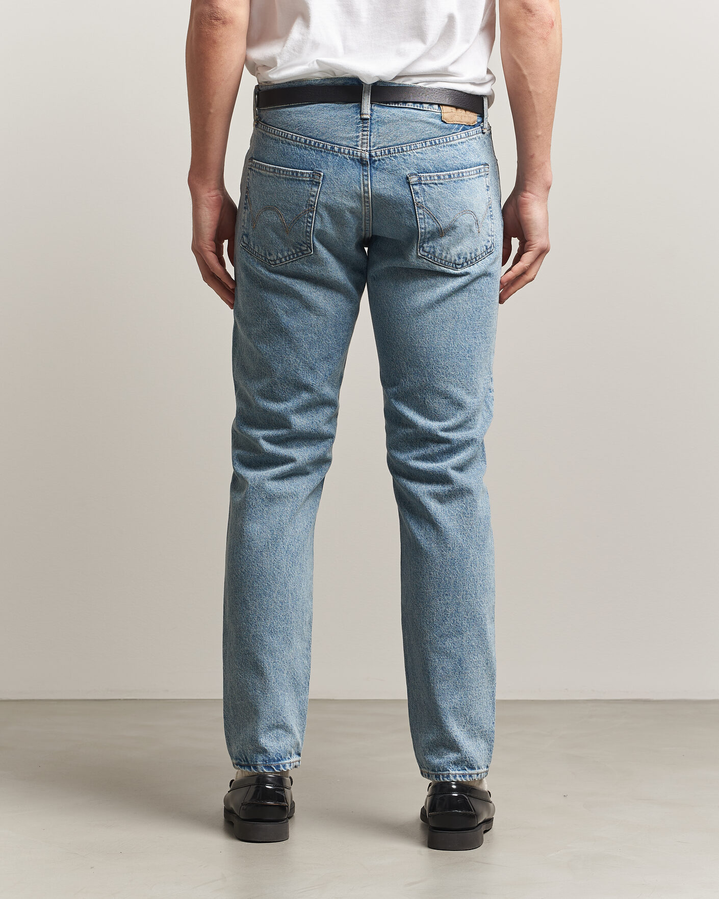 Hombres | Pantalones | EDWIN | Regular Tapered Jeans Used Light Blue