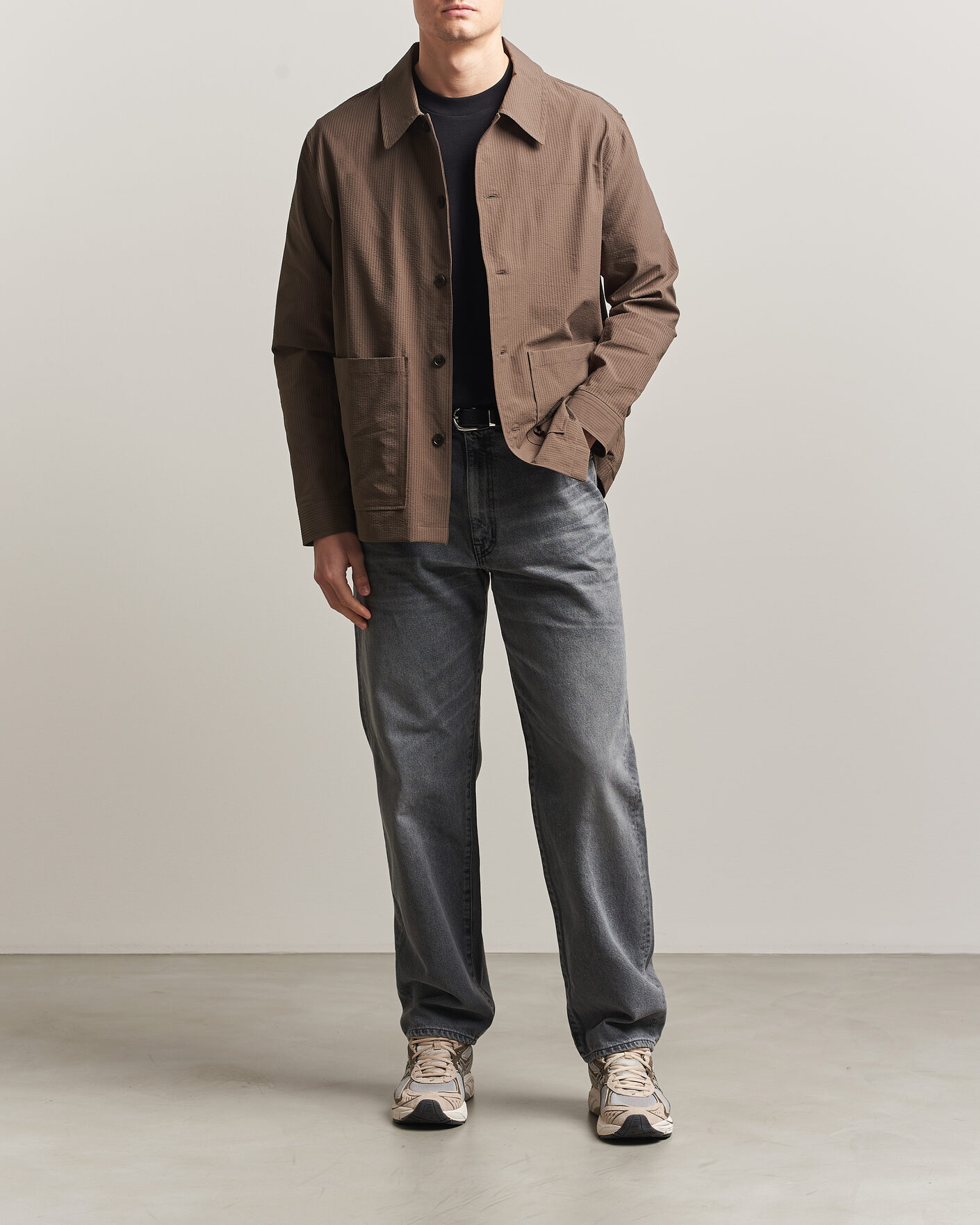 Hombres | Camisas | EDWIN | Loose Straight Jeans Washed Grey