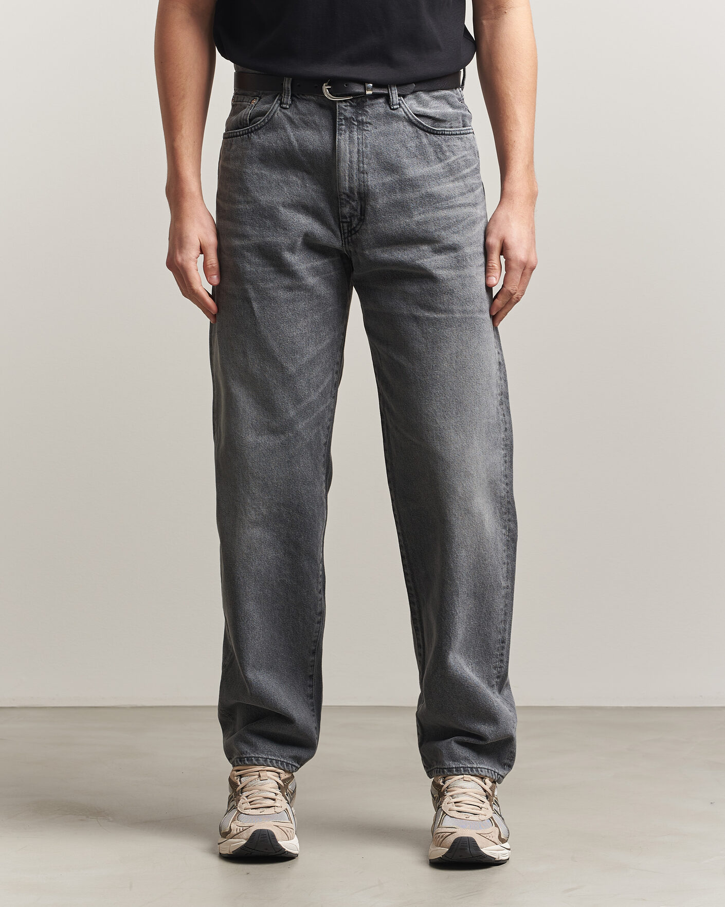 Hombres | Camisas | EDWIN | Loose Straight Jeans Washed Grey