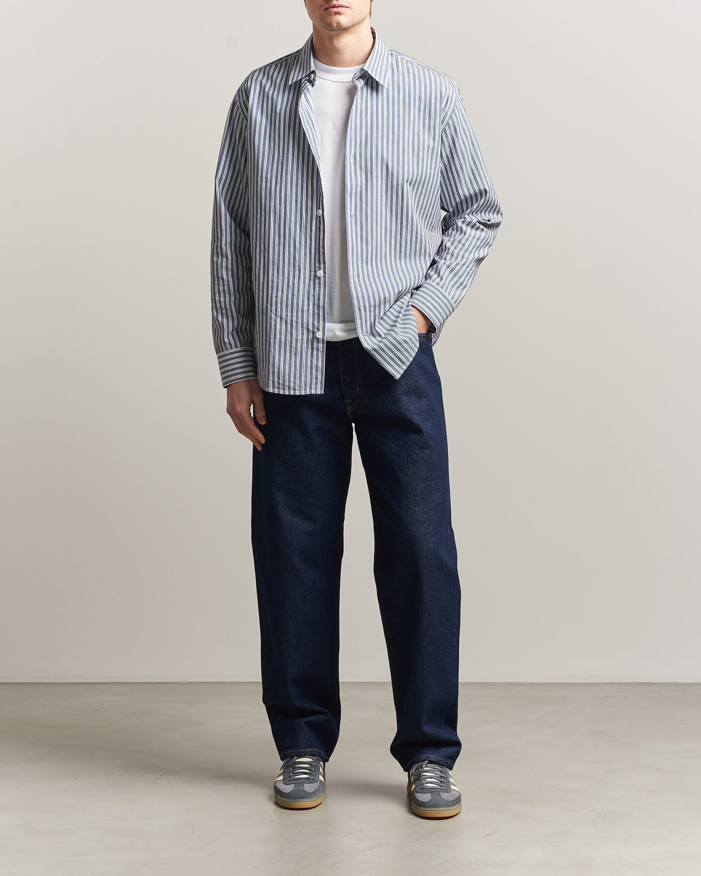 Hombres | Vaqueros | EDWIN | Loose Straight Jeans Blue Rinsed