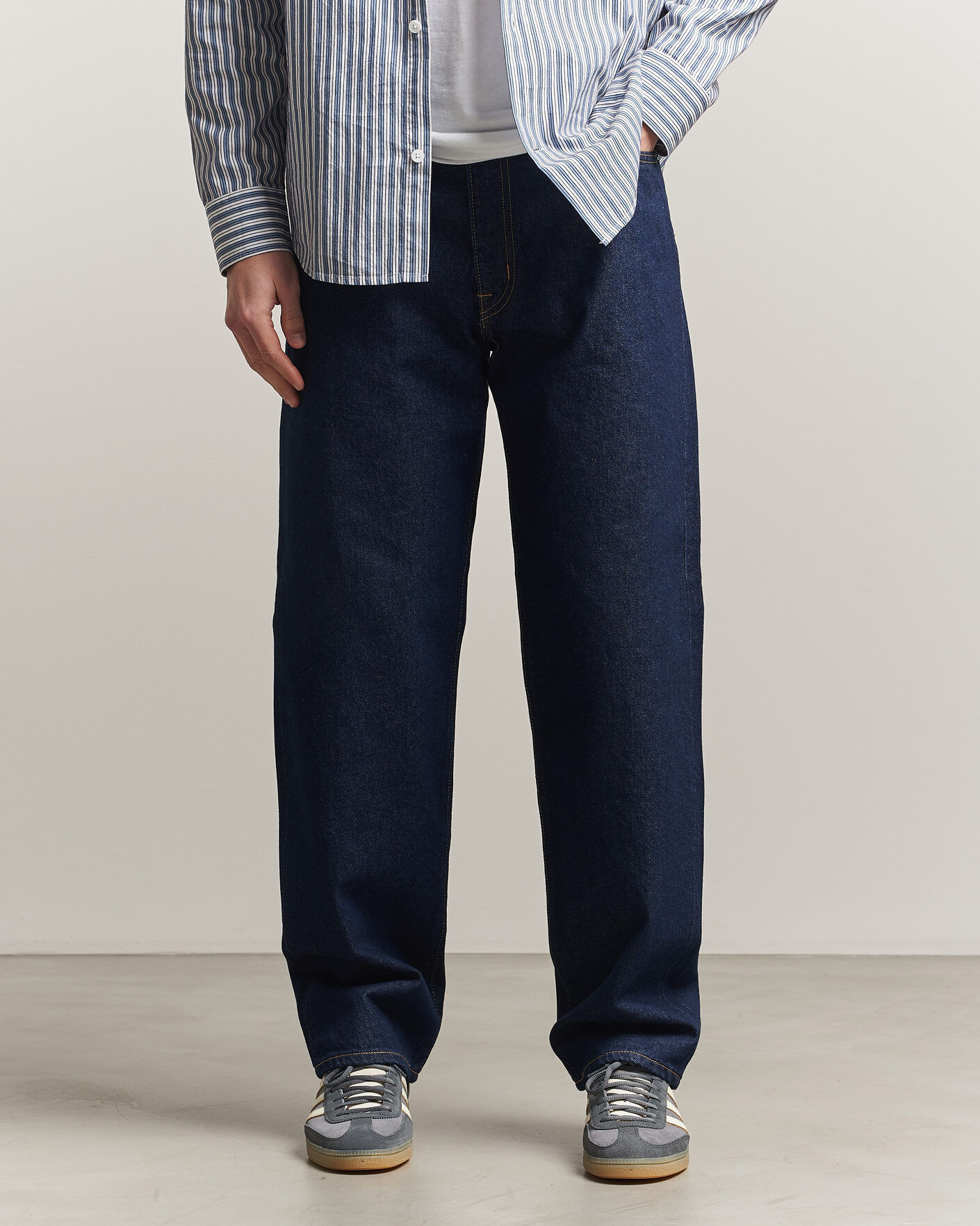 Hombres | Vaqueros | EDWIN | Loose Straight Jeans Blue Rinsed