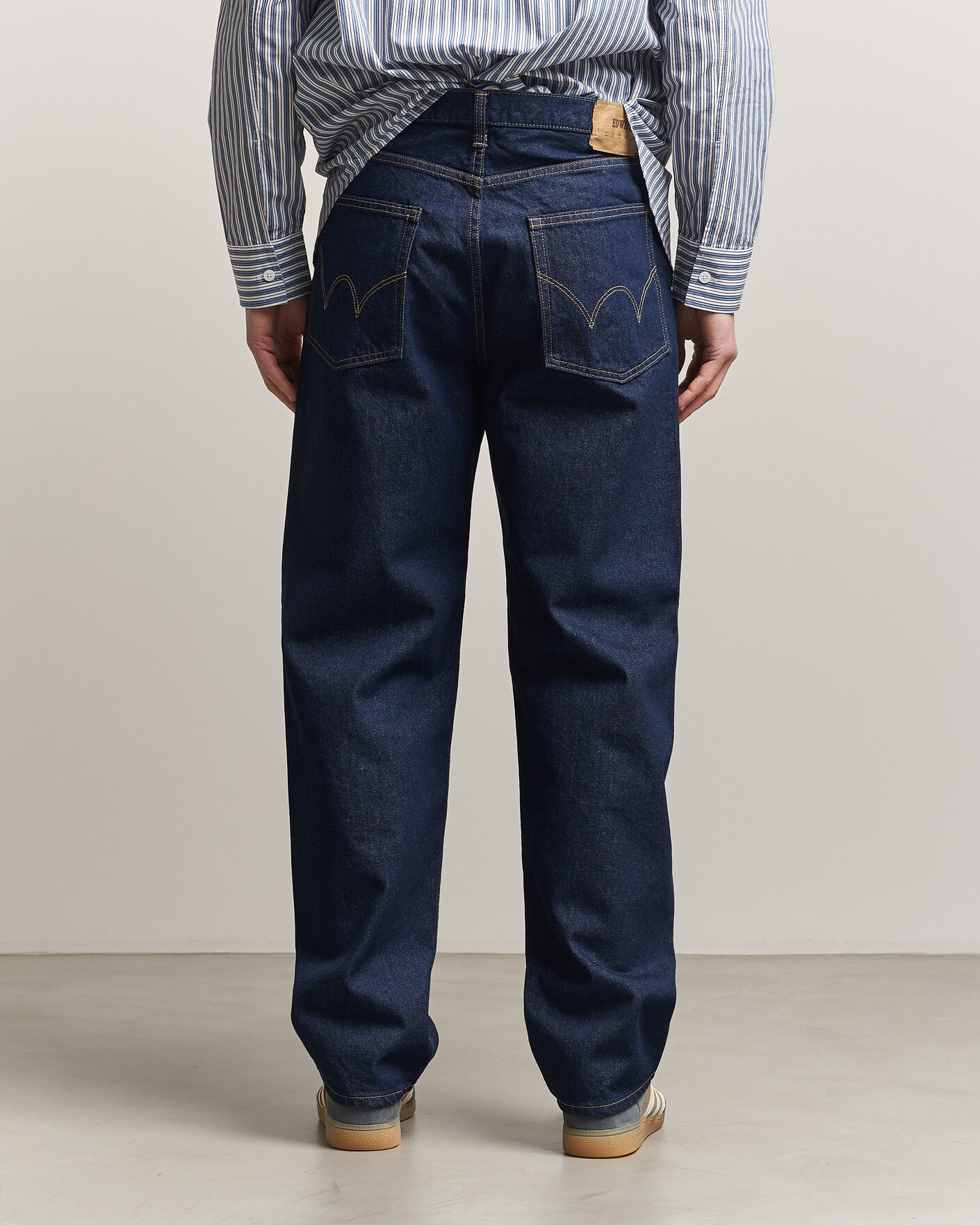 Hombres | Vaqueros | EDWIN | Loose Straight Jeans Blue Rinsed