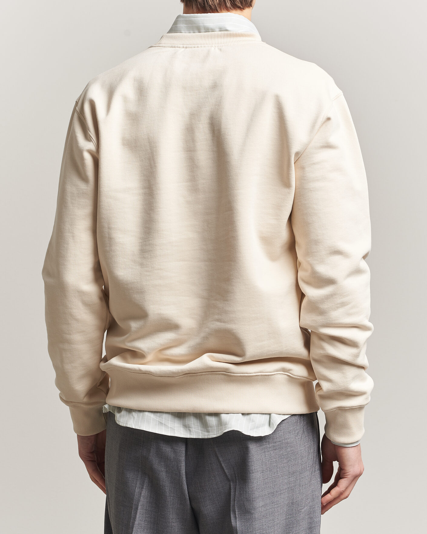 Hombres | Jerséis y prendas de punto | Drôle de Monsieur | Classic Slogan Sweatshirt Sand