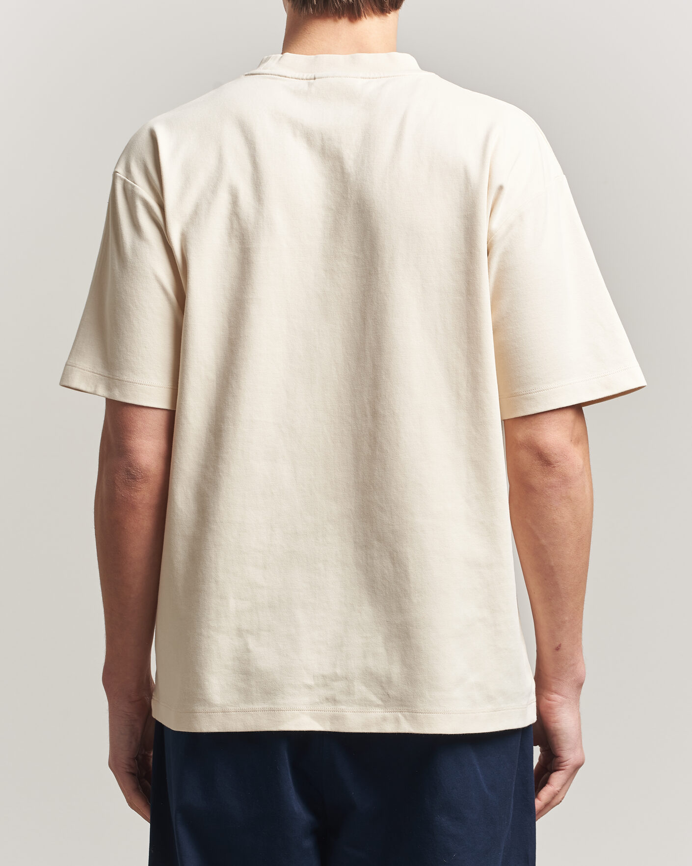 Hombres | Camisetas | Drôle de Monsieur | Classic Slogan T-Shirt Sand