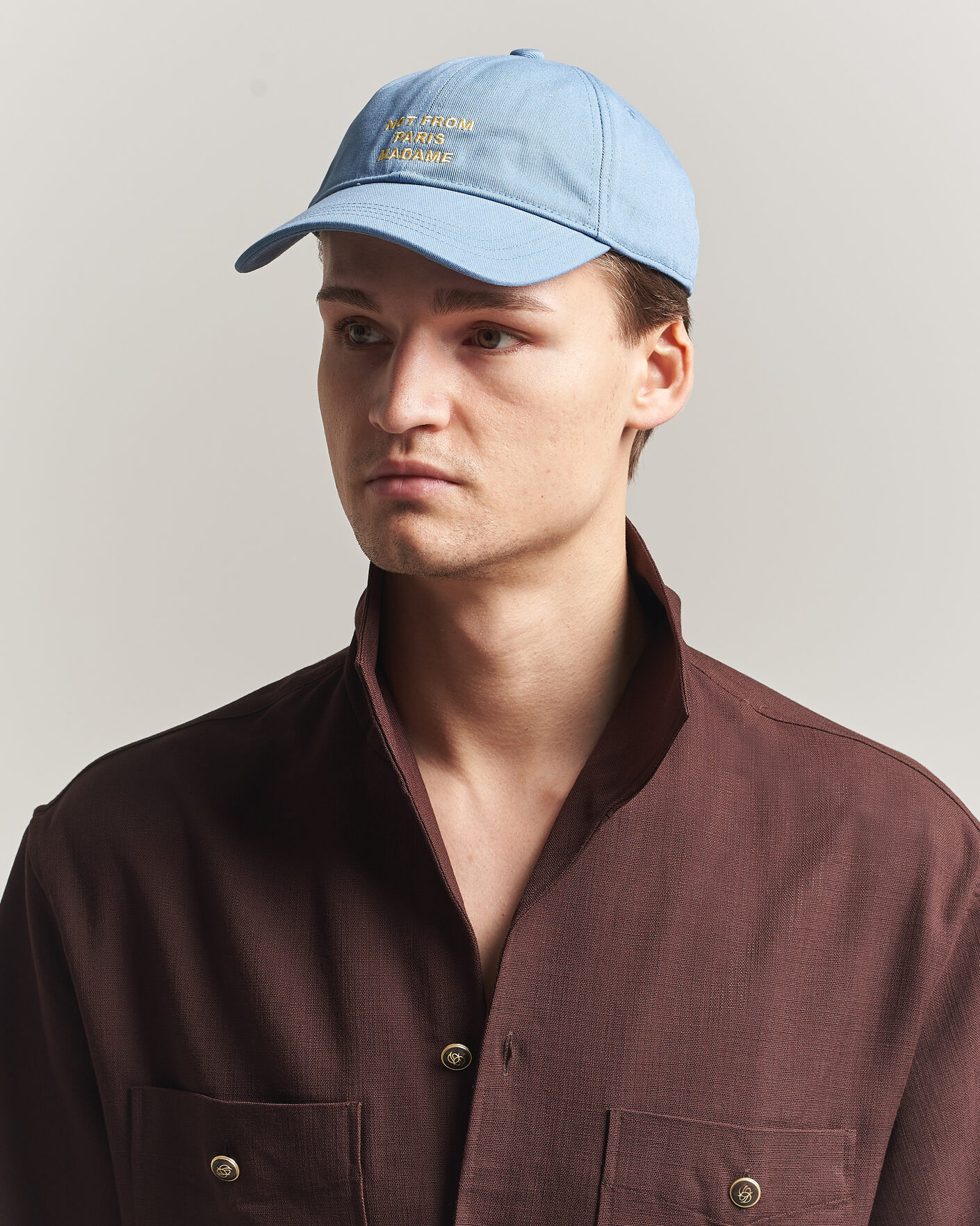 Hombres | Sombreros y gorras | Drôle de Monsieur | Slogan Cap Atlantic Blue