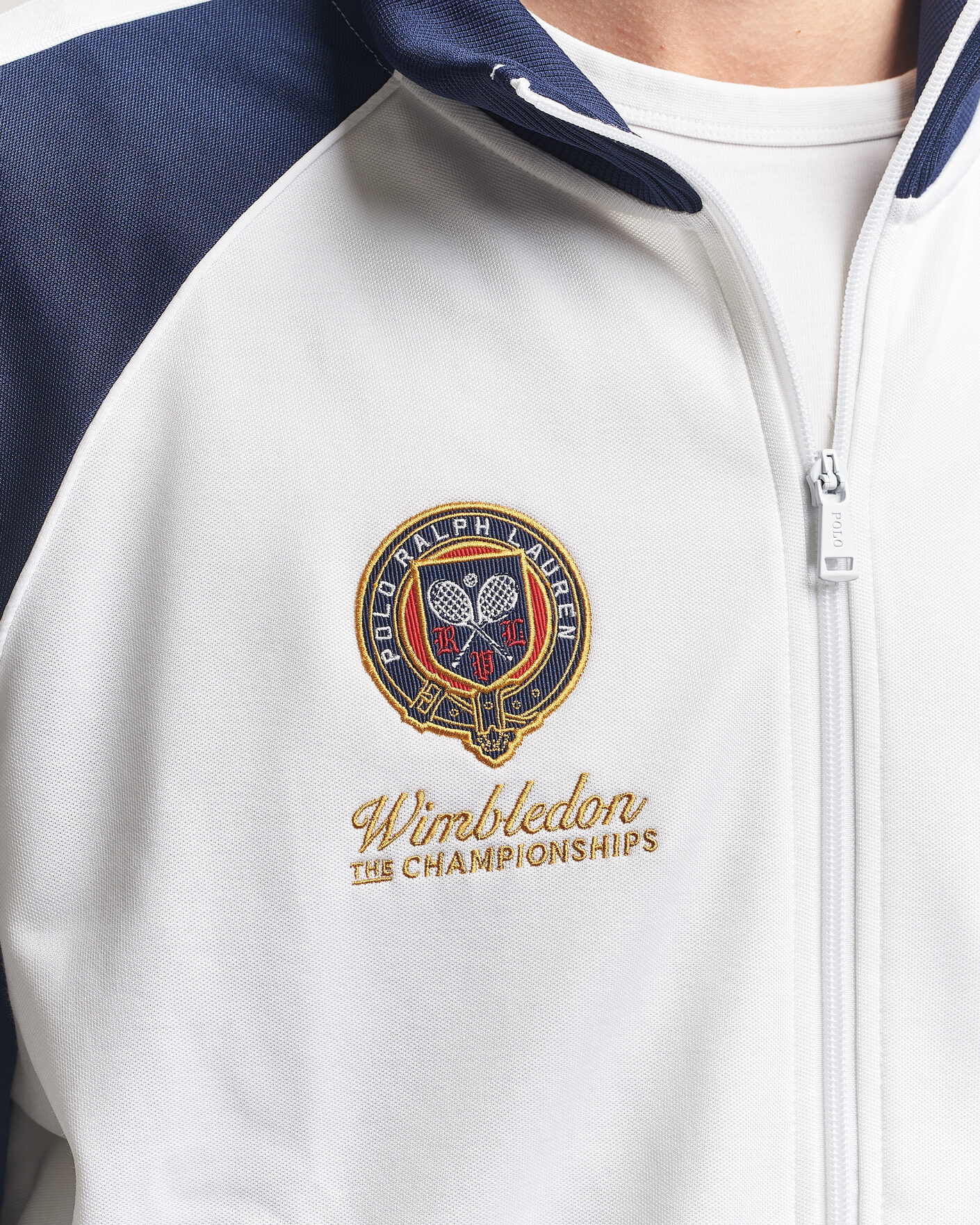 Hombres | Jerséis y prendas de punto | Polo Ralph Lauren | Full Zip Pullover Ceramic White