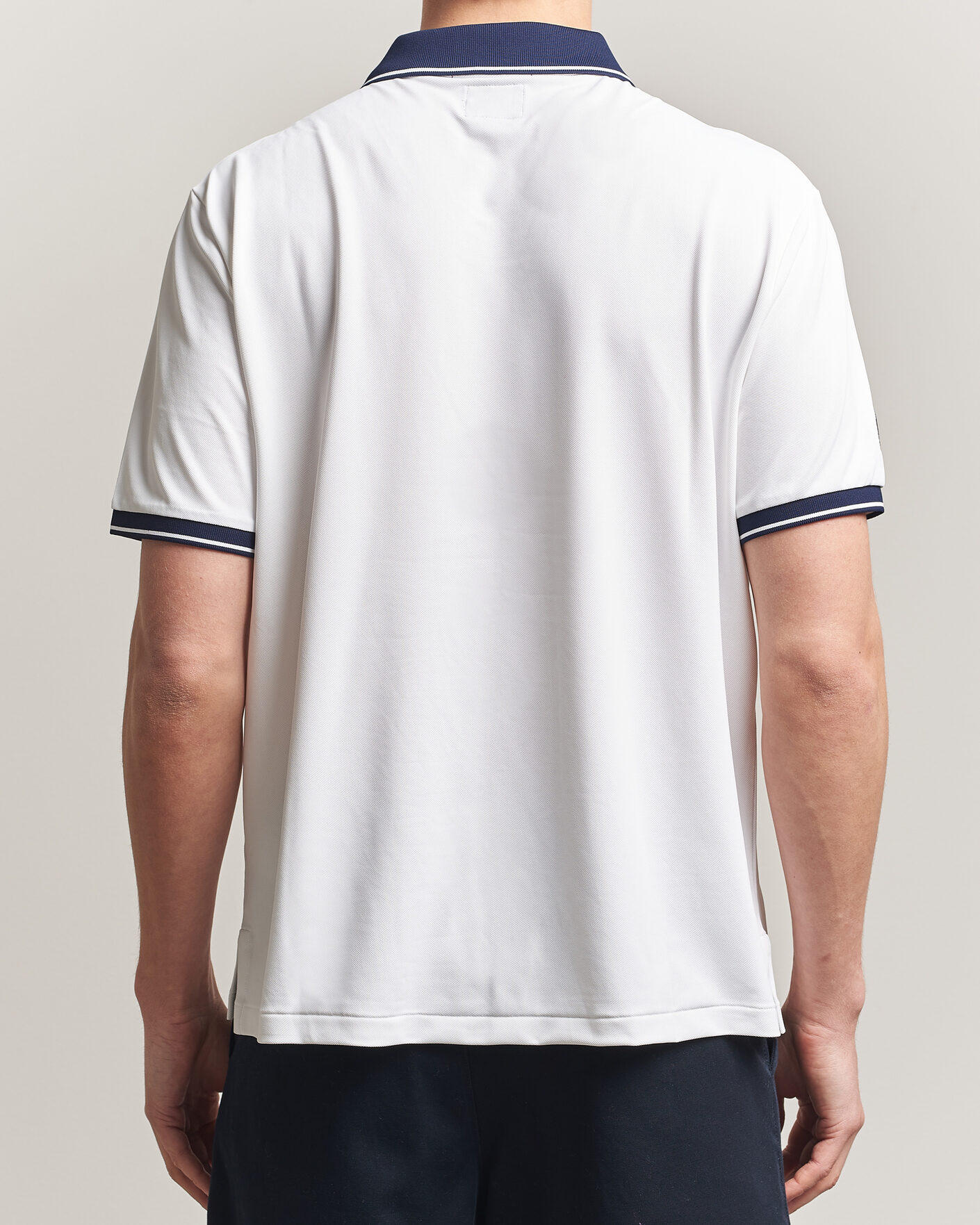 Hombres | Polos | Polo Ralph Lauren | Knitted Performance Polo Ceramic White