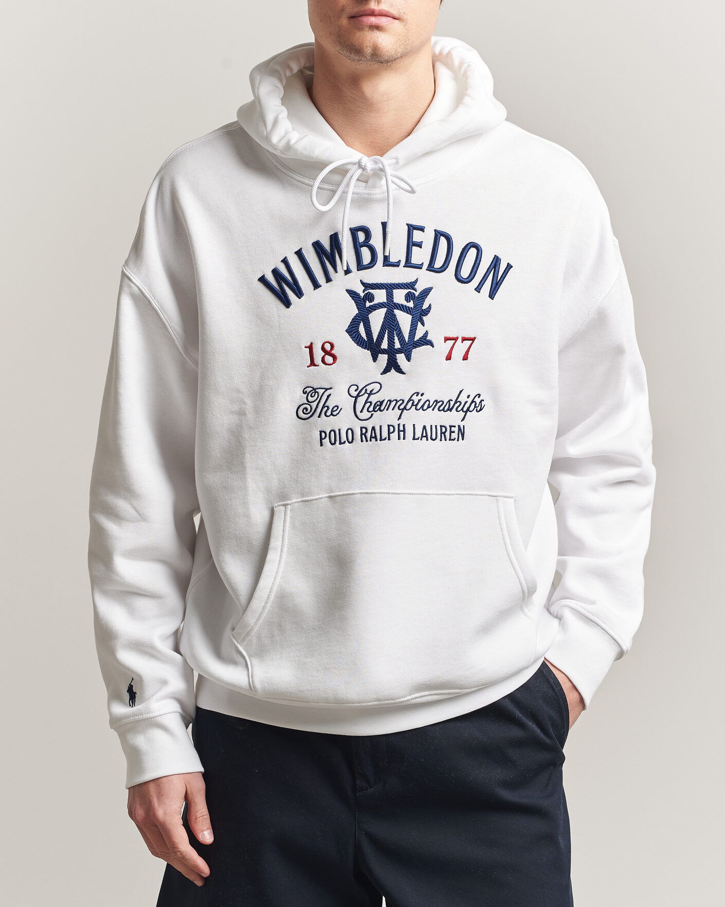 Hombres | Jerséis y prendas de punto | Polo Ralph Lauren | Wimbledon Hoodie White