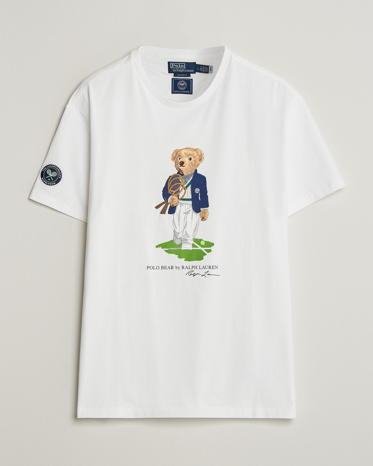 Hombres | Camisetas | Polo Ralph Lauren | Wimbledon Bear Tee White