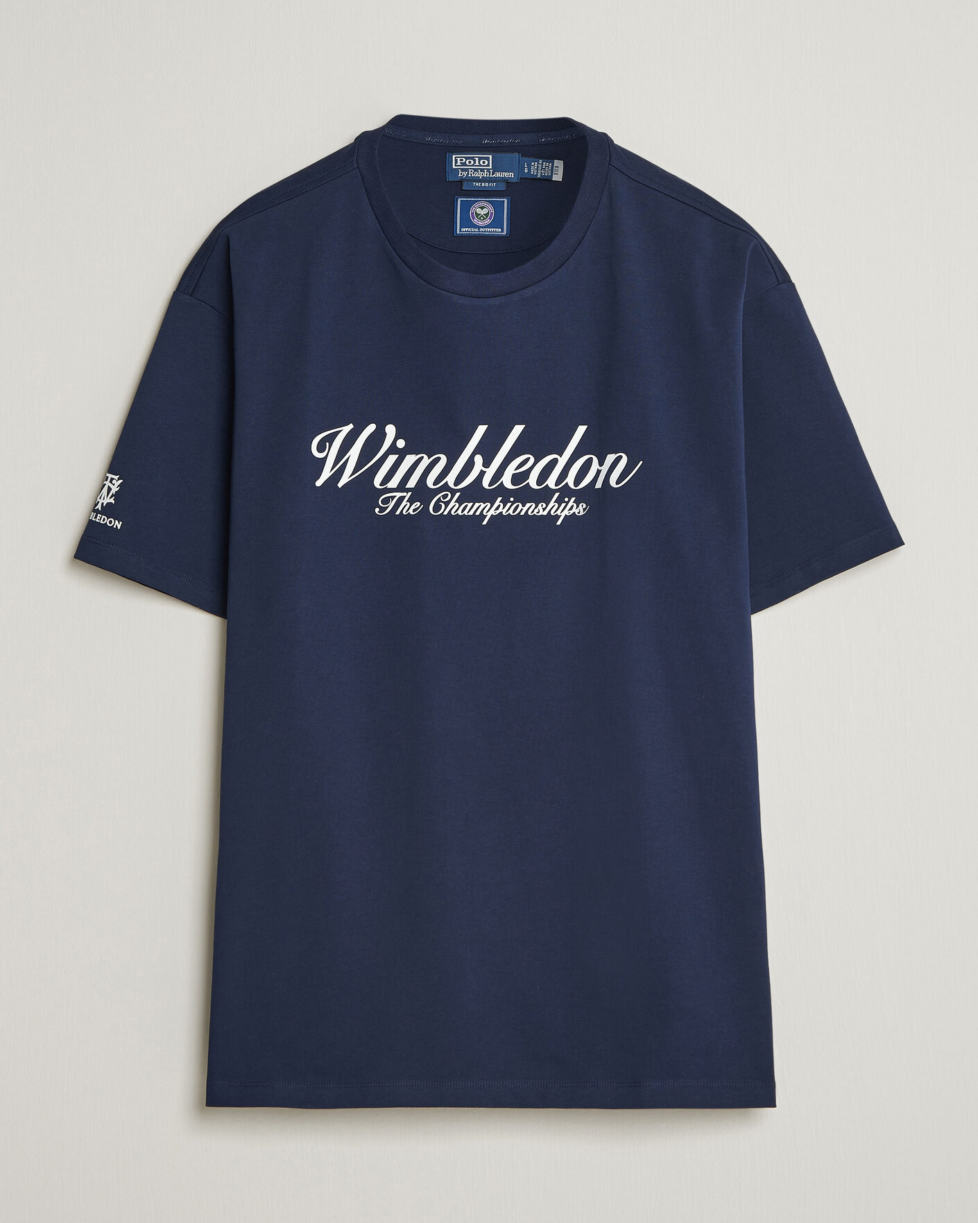 Hombres | Camisetas | Polo Ralph Lauren | Wimbledon Championship Tee Refined Navy