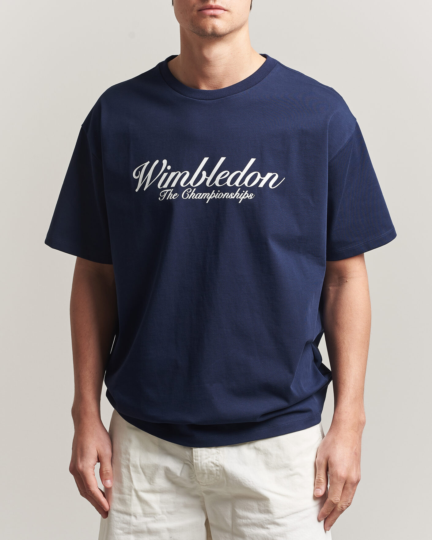 Hombres | Camisetas | Polo Ralph Lauren | Wimbledon Championship Tee Refined Navy