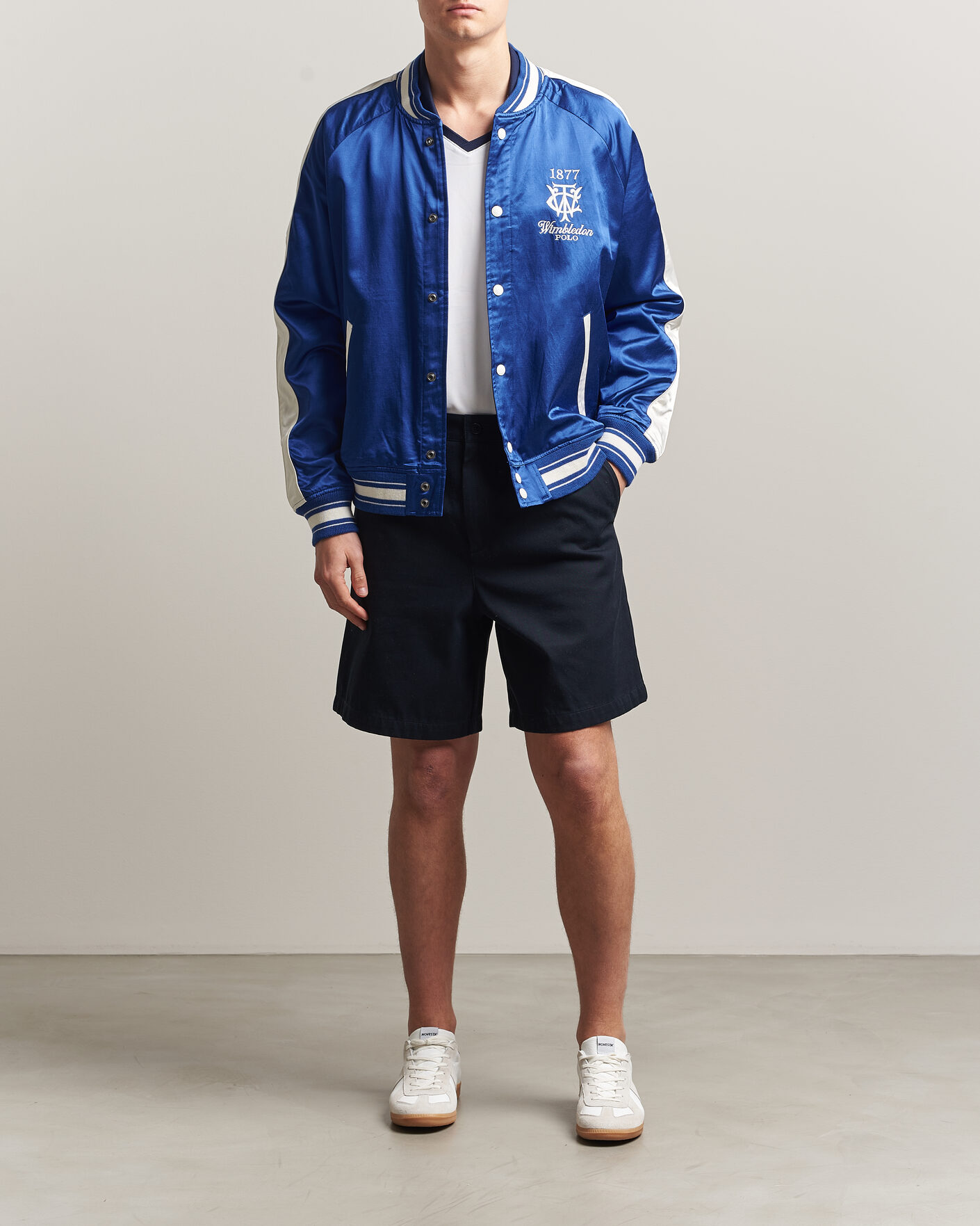 Hombres | Abrigos y chaquetas | Polo Ralph Lauren | Championship Bomber Jacket Graphic Royal/White