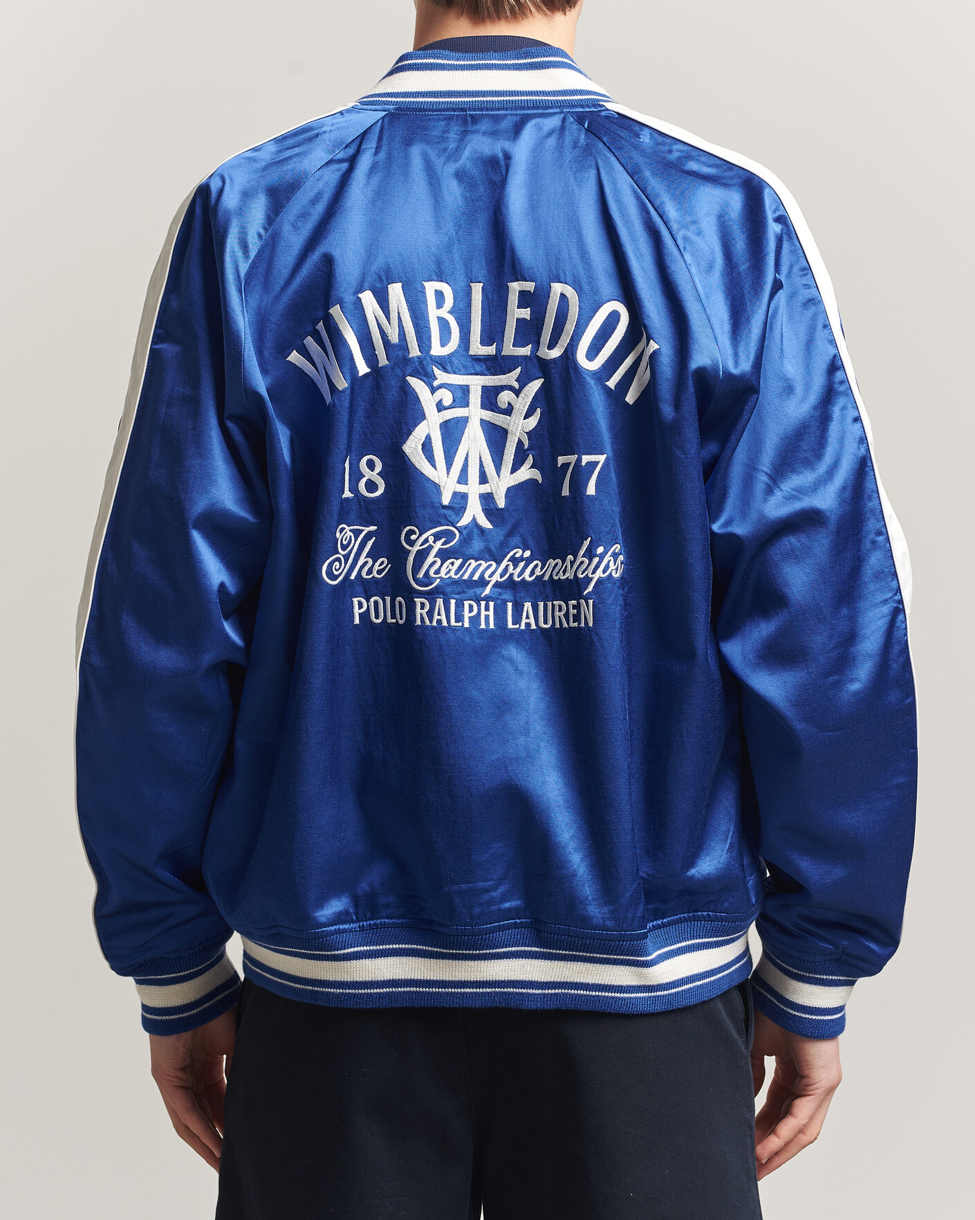 Hombres | Abrigos y chaquetas | Polo Ralph Lauren | Championship Bomber Jacket Graphic Royal/White