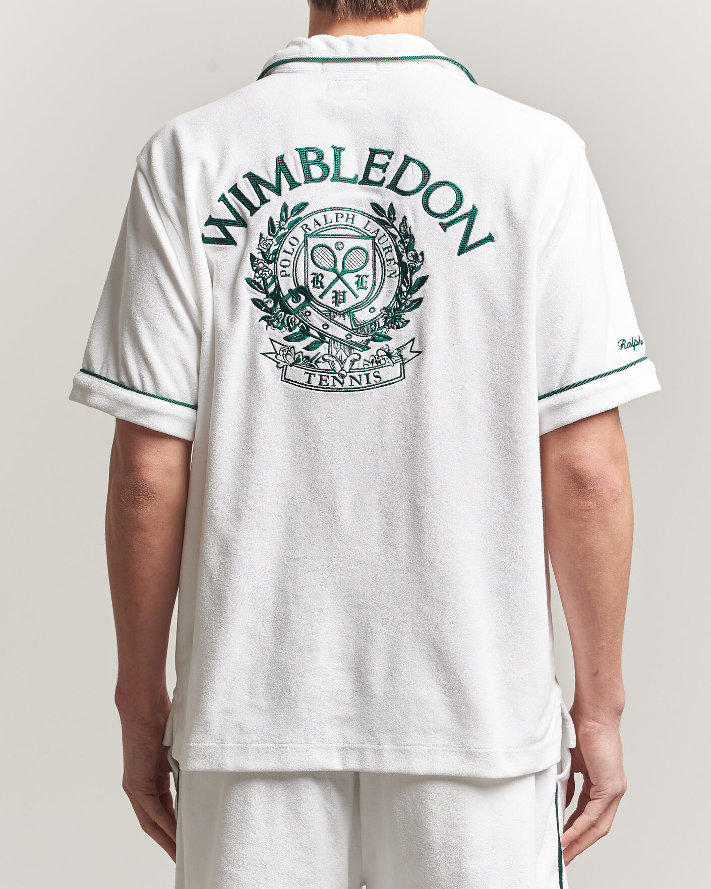 Hombres | Camisas | Polo Ralph Lauren | Terry Short Sleeve Shirt White