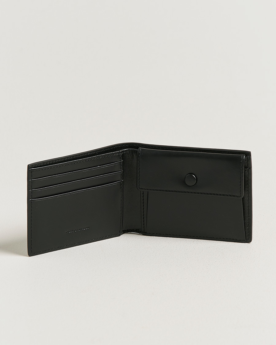 Hombres | Billeteras | Tiger of Sweden | Denariun Smooth Leather Wallet Black
