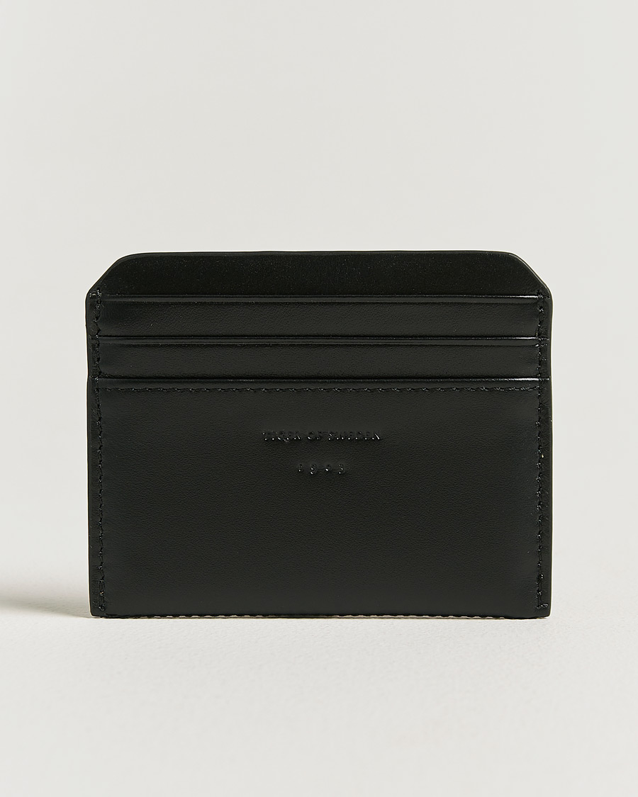 Hombres | Billeteras | Tiger of Sweden | Niam Smooth Leather Wallet Black