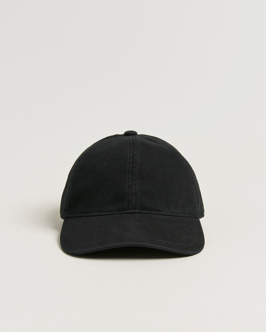 Hombres | Sombreros y gorras | Tiger of Sweden | Hent Washed Cap Black