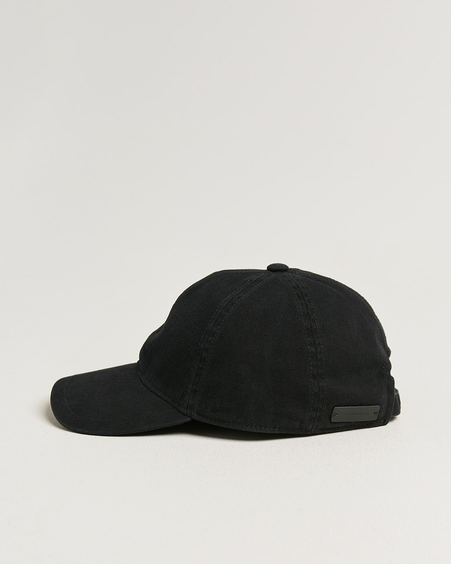 Hombres | Sombreros y gorras | Tiger of Sweden | Hent Washed Cap Black