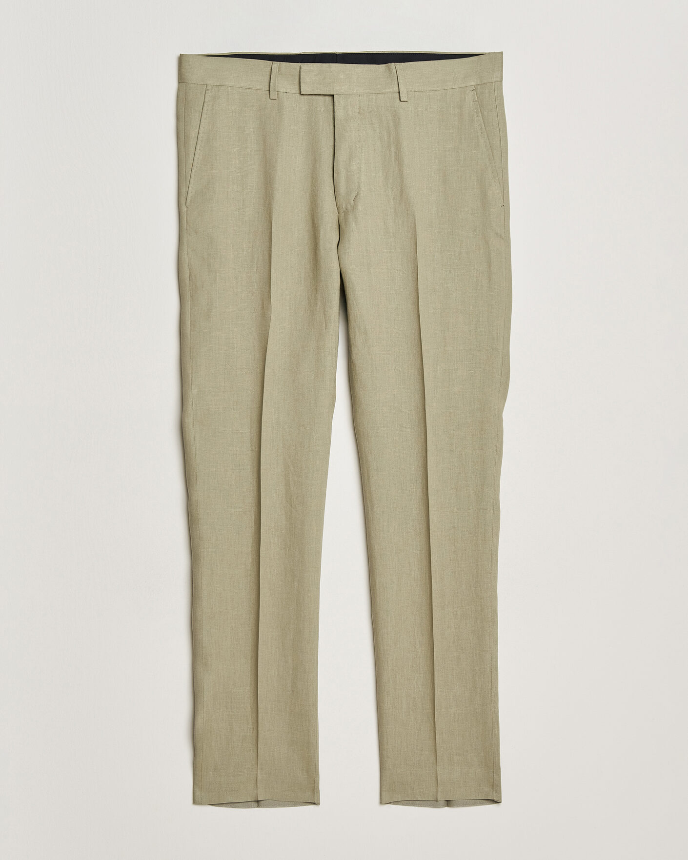 Hombres | Pantalones | Tiger of Sweden | Tenuta Linen Suit Trousers Mole