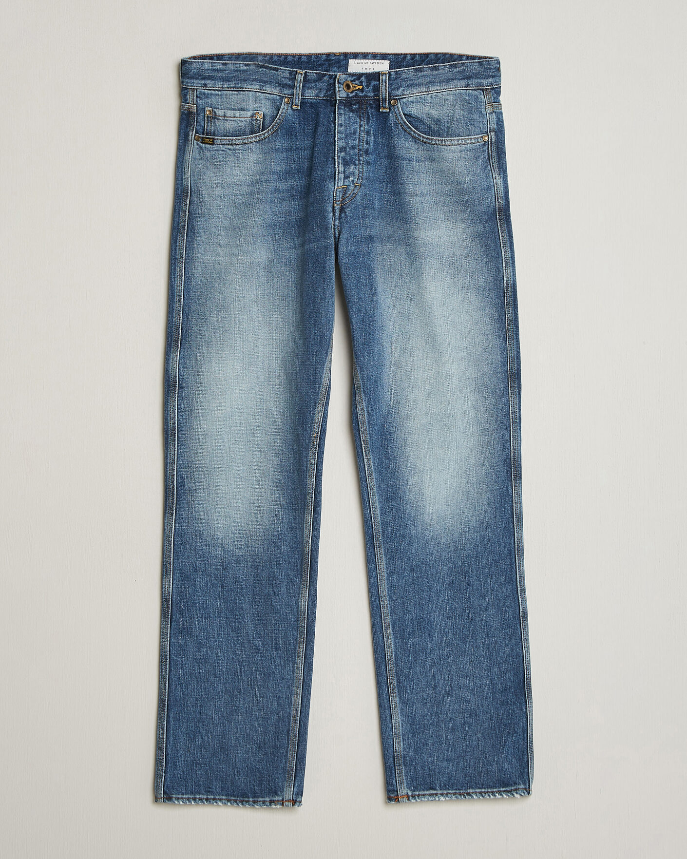 Hombres | Pantalones | Tiger of Sweden | Marty Jeans Medium Blue