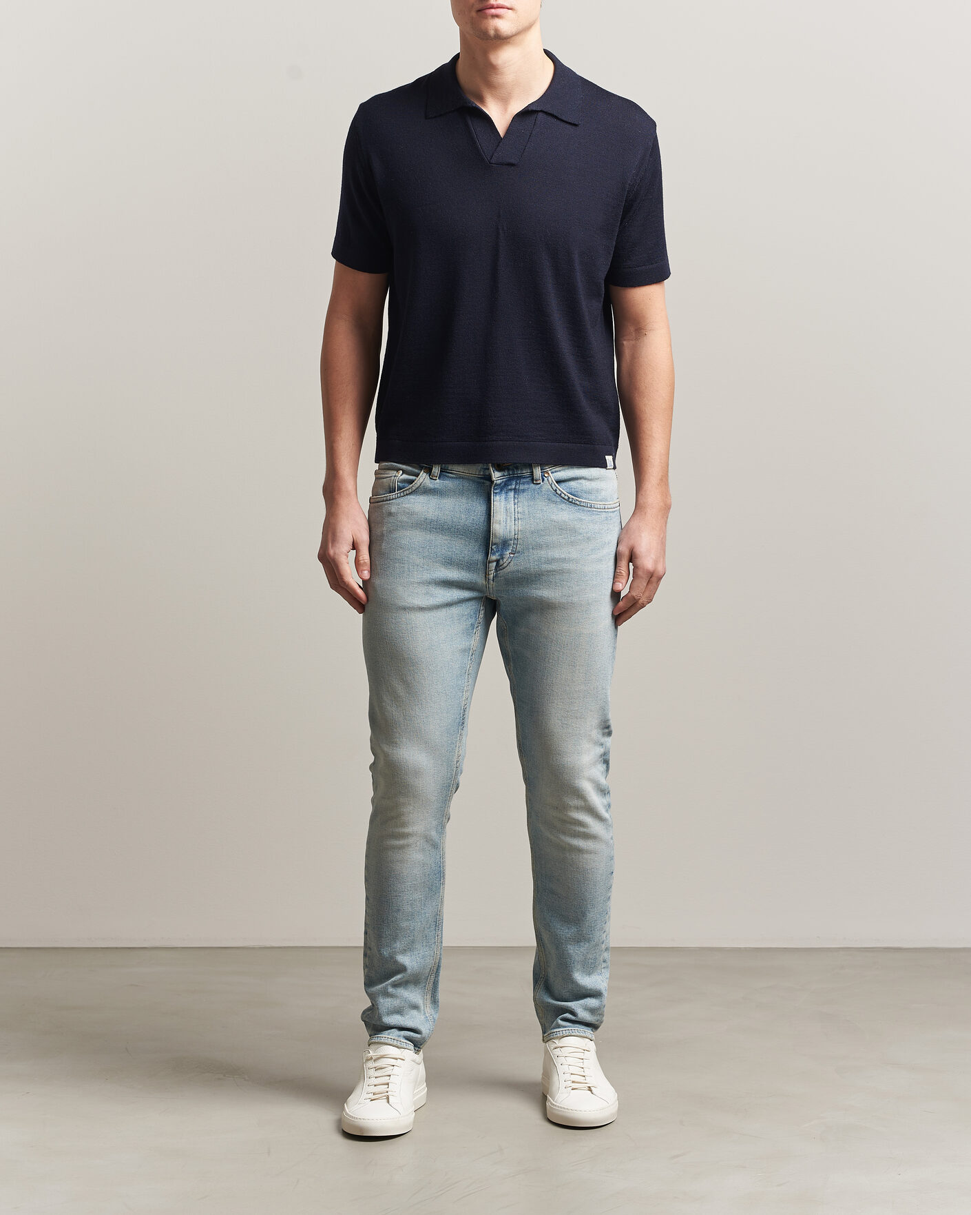 Hombres | Pantalones | Tiger of Sweden | Evolve Jeans Light Blue