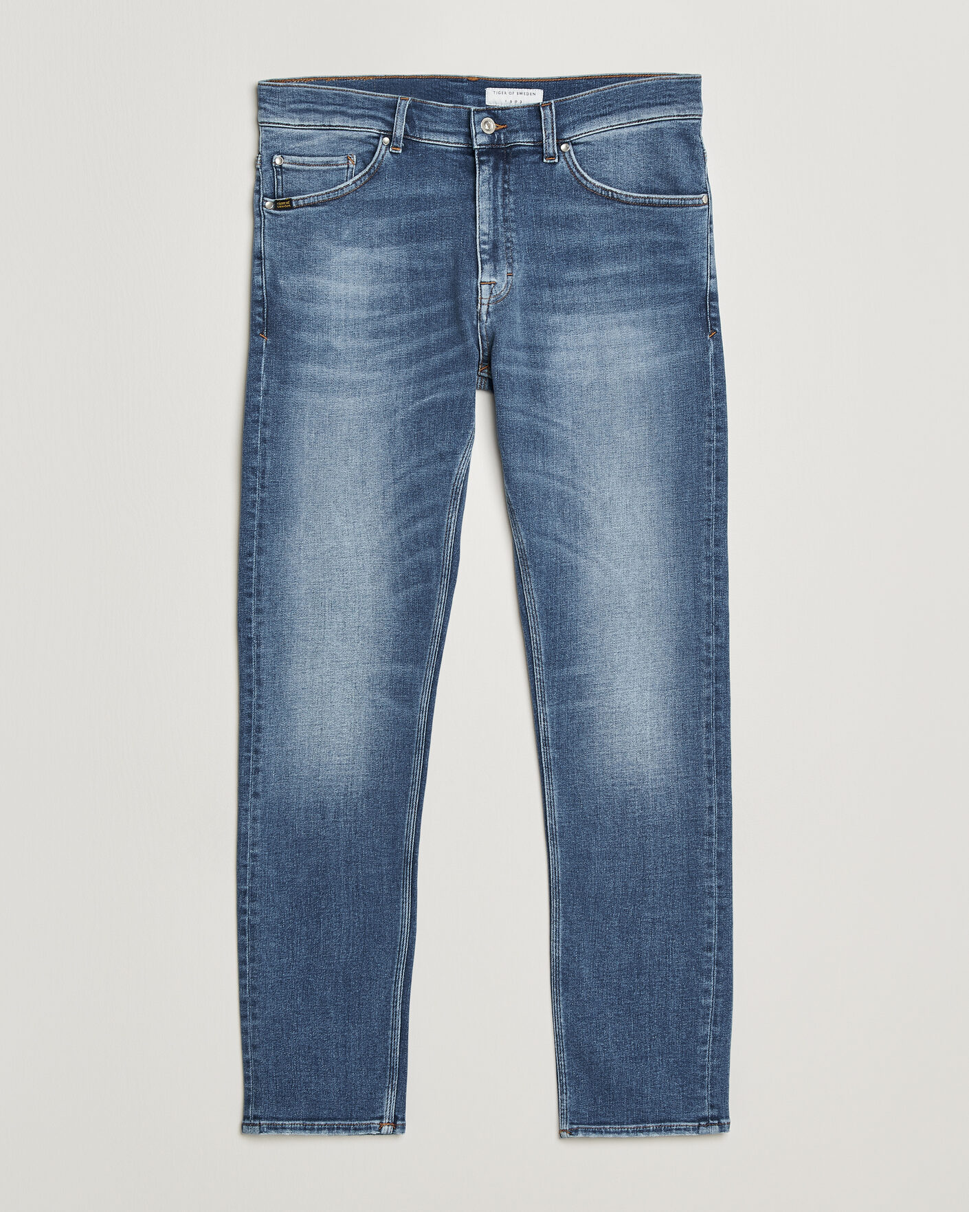 Hombres | Pantalones | Tiger of Sweden | Evolve Jeans Medium Blue