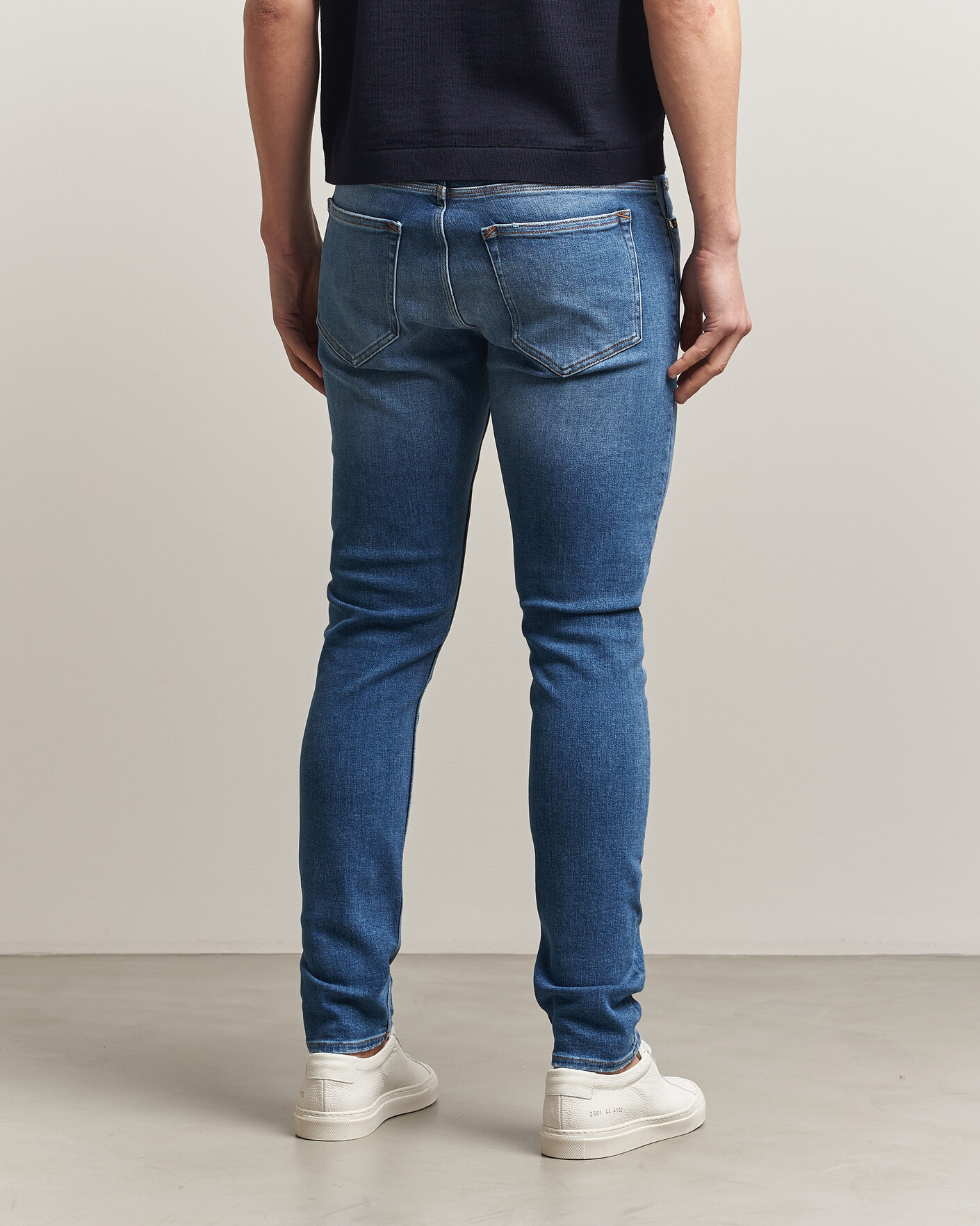 Hombres | Pantalones | Tiger of Sweden | Evolve Jeans Medium Blue