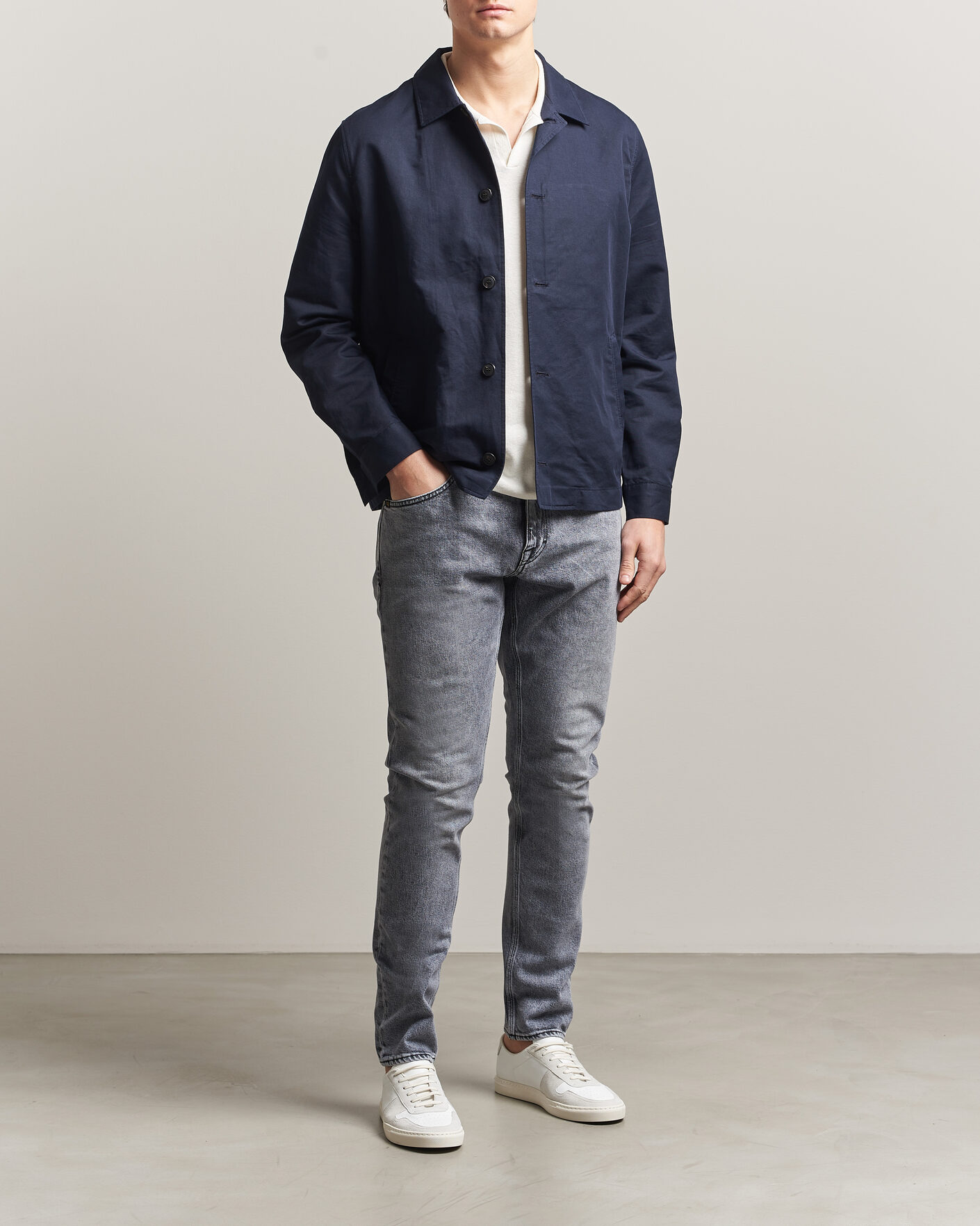 Hombres | Pantalones | Tiger of Sweden | Pistolero Jeans Washed Grey