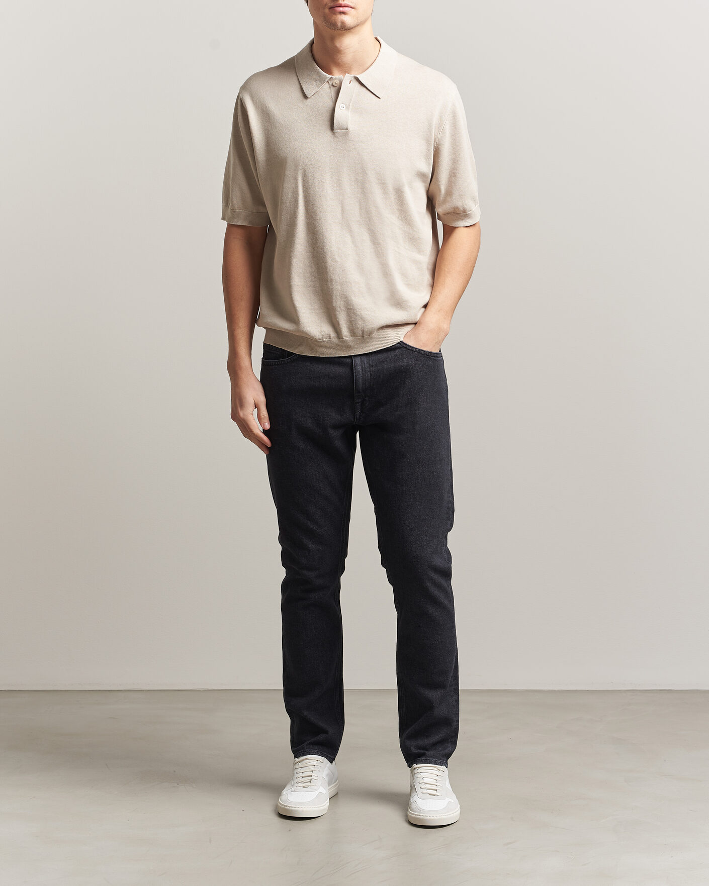 Hombres | Pantalones | Tiger of Sweden | Pistolero Jeans Washed Black