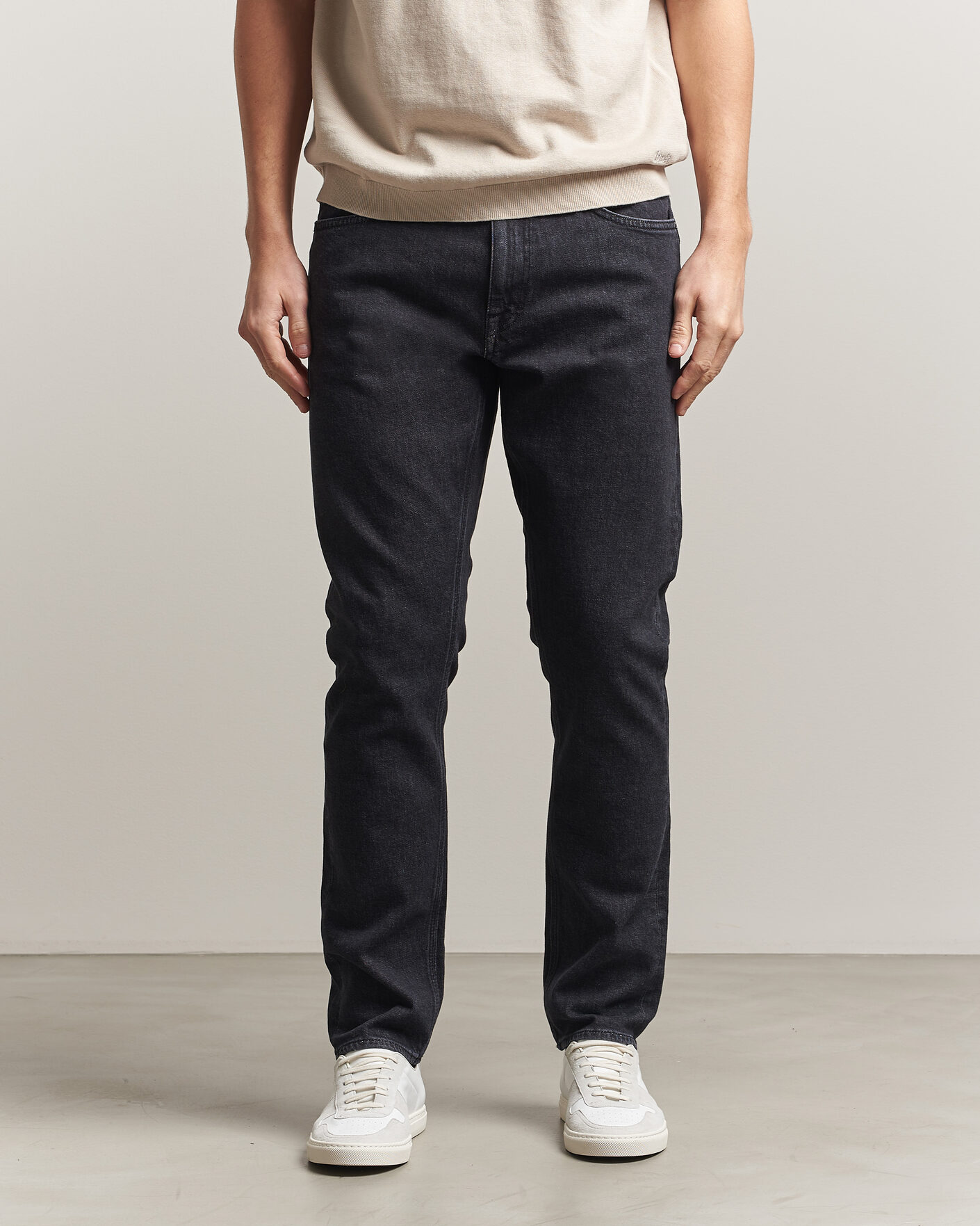 Hombres | Pantalones | Tiger of Sweden | Pistolero Jeans Washed Black