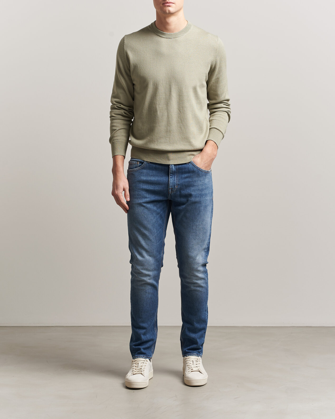 Hombres | Vaqueros | Tiger of Sweden | Pistolero Jeans Medium Blue