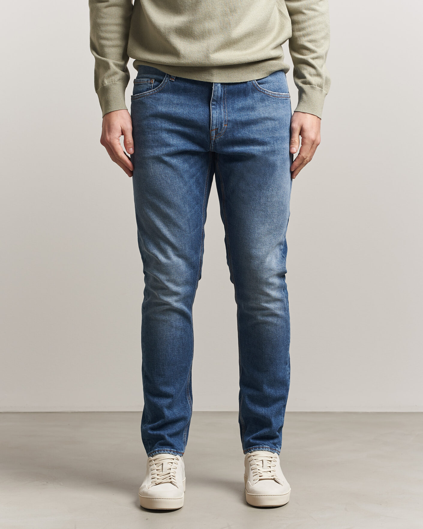 Hombres | Vaqueros | Tiger of Sweden | Pistolero Jeans Medium Blue