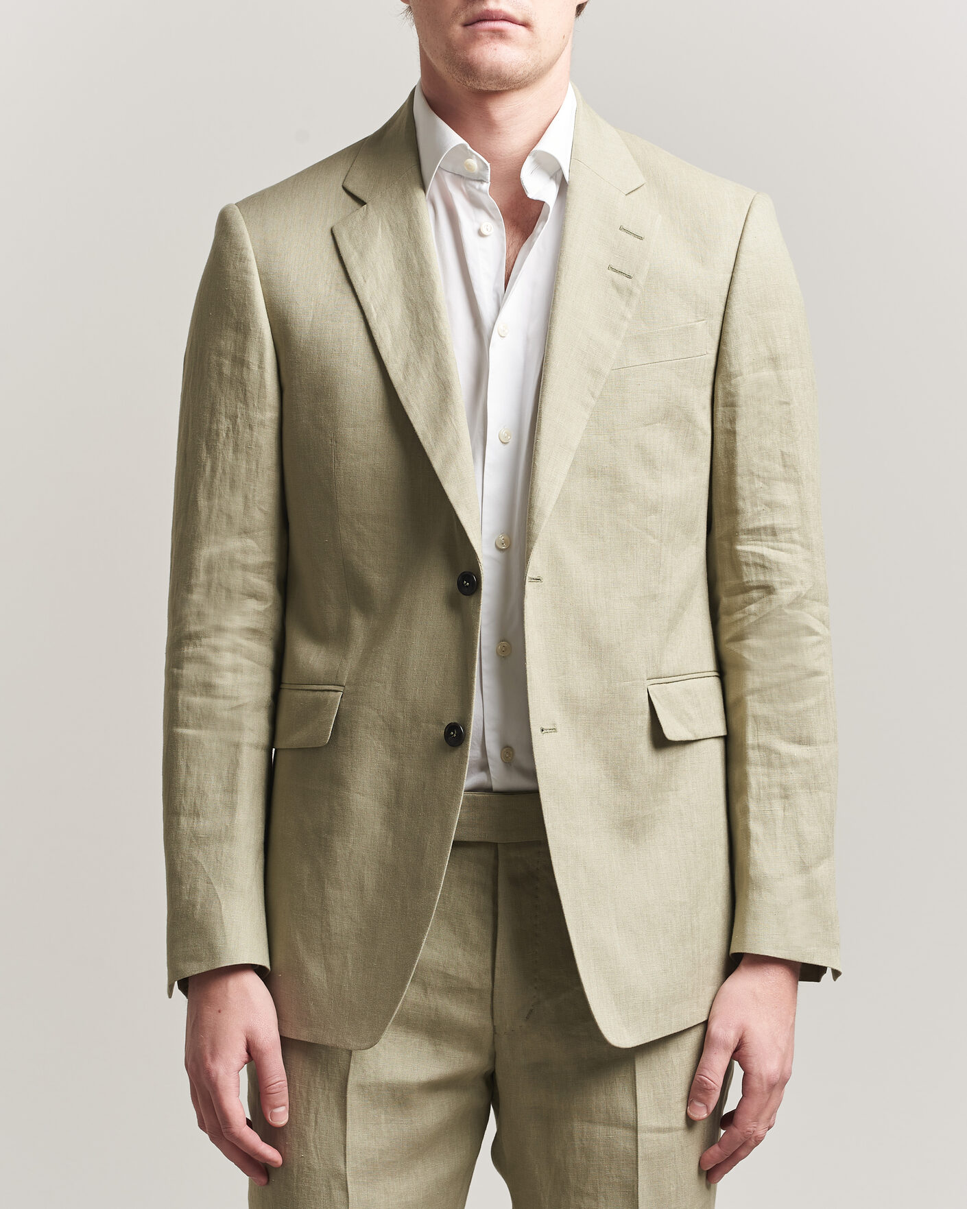 Hombres | Blazers | Tiger of Sweden | Justin Linen Suit Blazer Mole