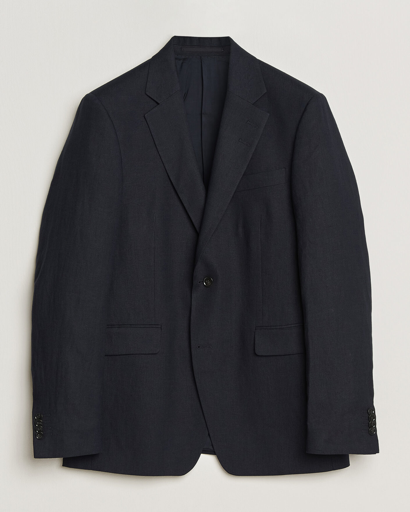 Hombres | Blazers | Tiger of Sweden | Justin Linen Suit Blazer Midnight Blue