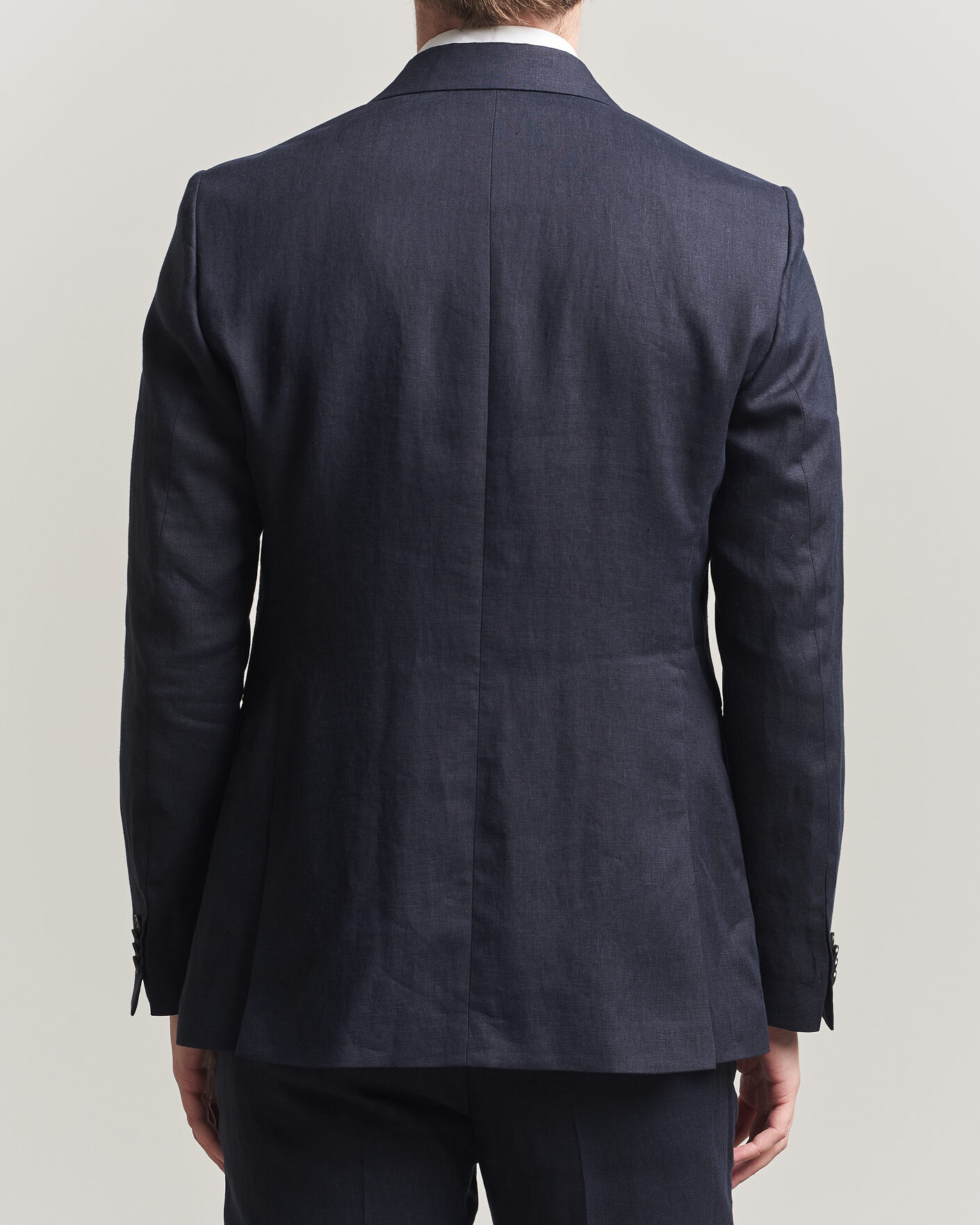 Hombres | Blazers | Tiger of Sweden | Justin Linen Suit Blazer Midnight Blue