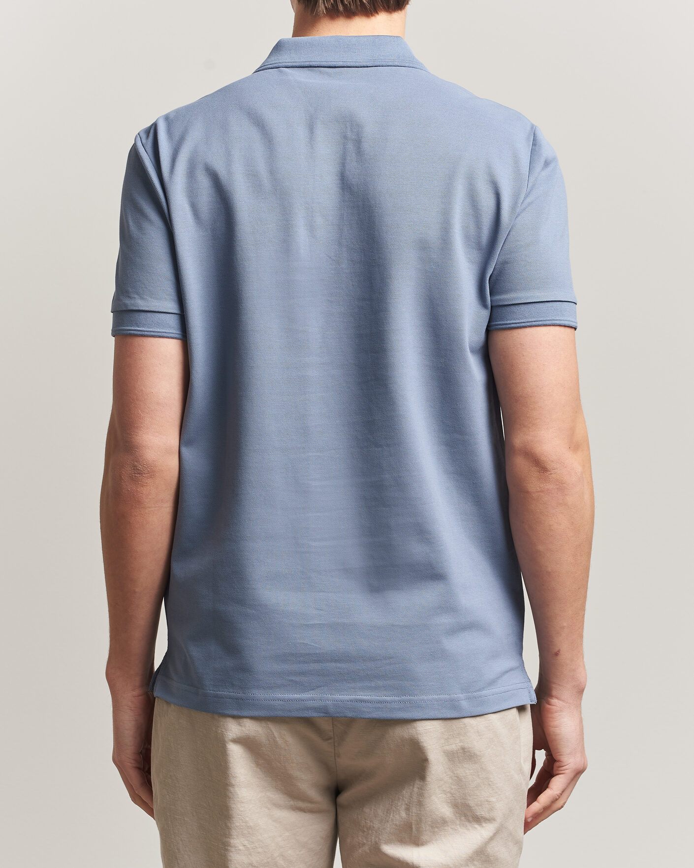 Hombres | Polos | Tiger of Sweden | Darios Polo Dull Blue