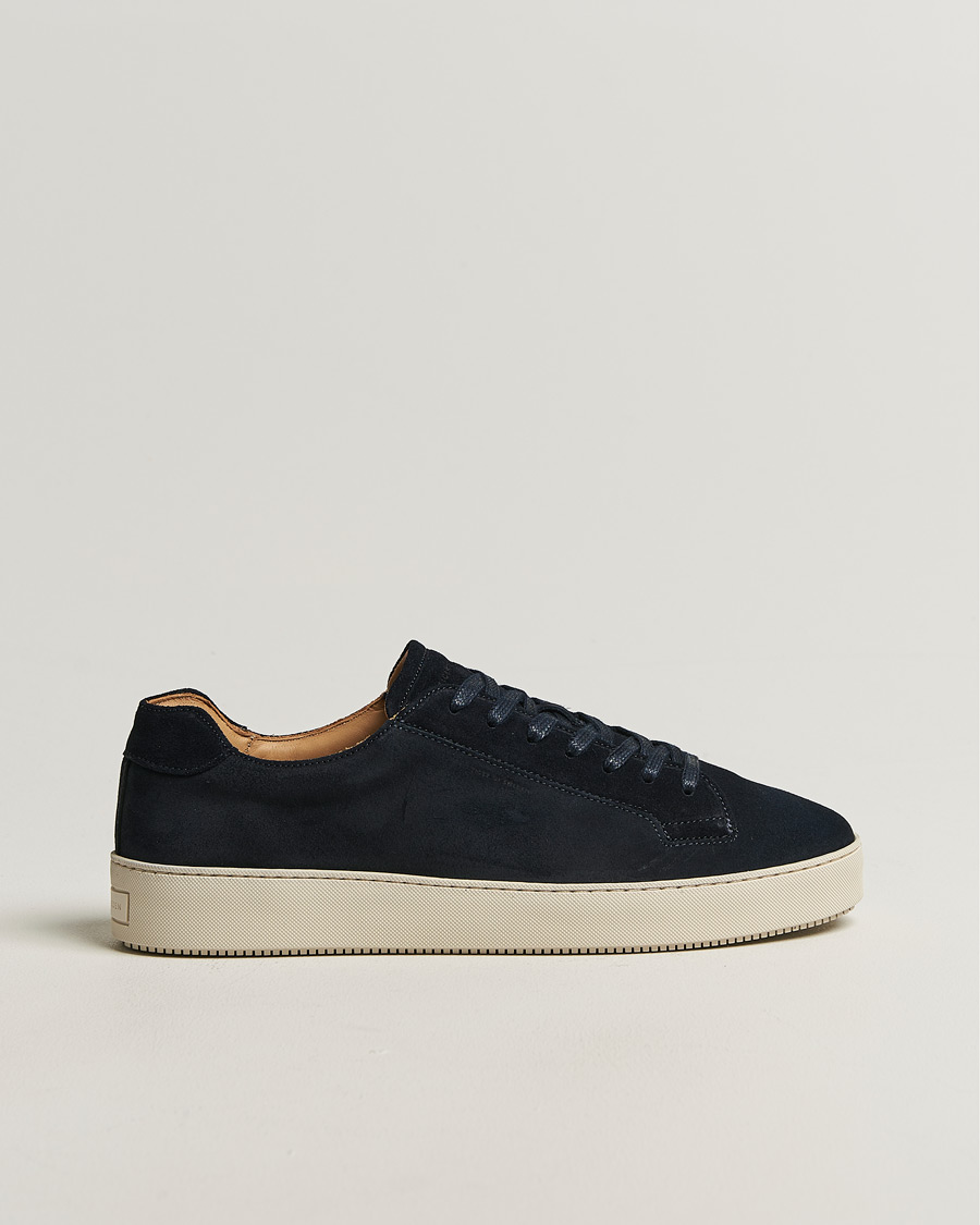 Hombres | Zapatillas | Tiger of Sweden | Salas 2 Suede Sneaker Light Ink