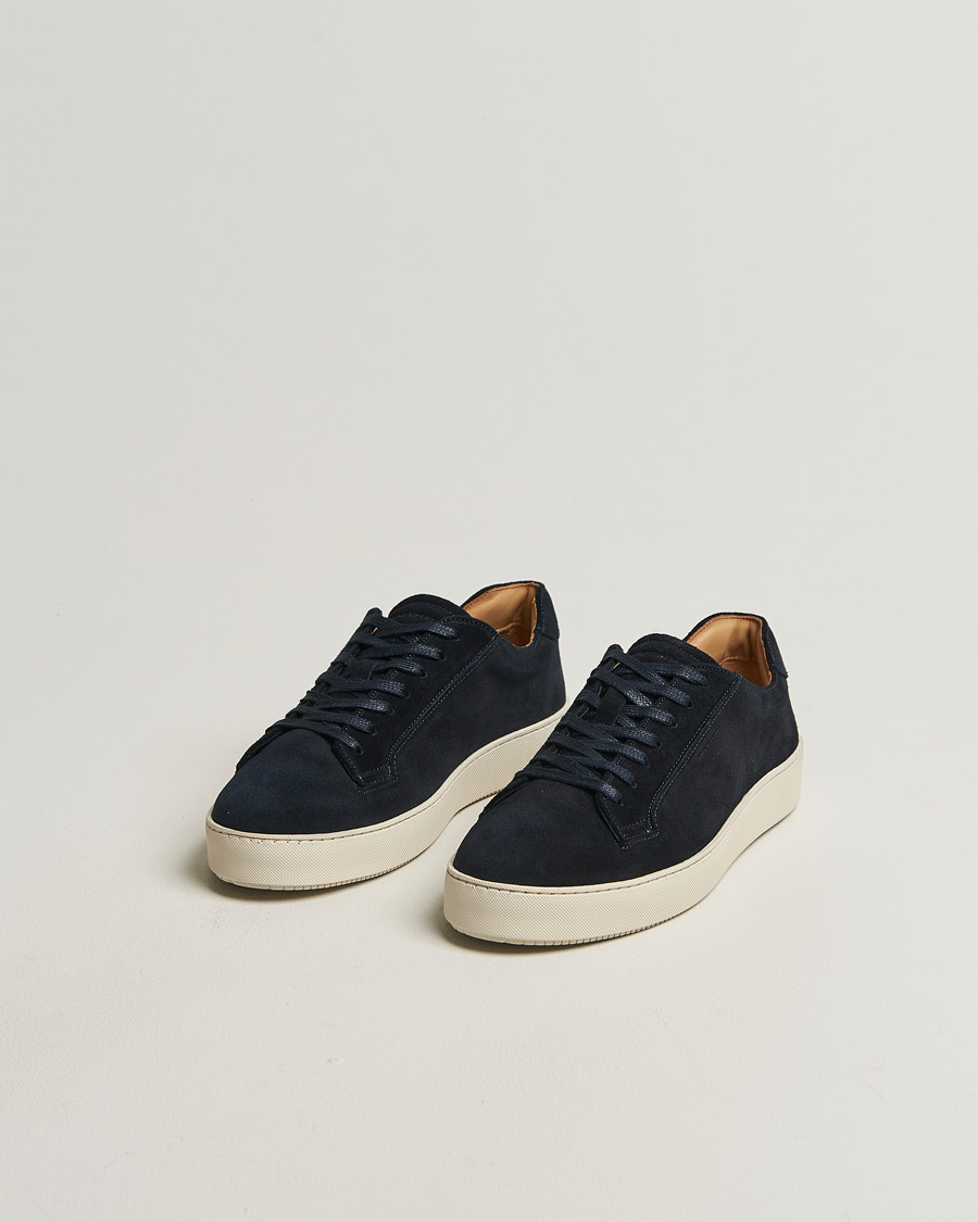 Hombres | Zapatillas | Tiger of Sweden | Salas 2 Suede Sneaker Light Ink