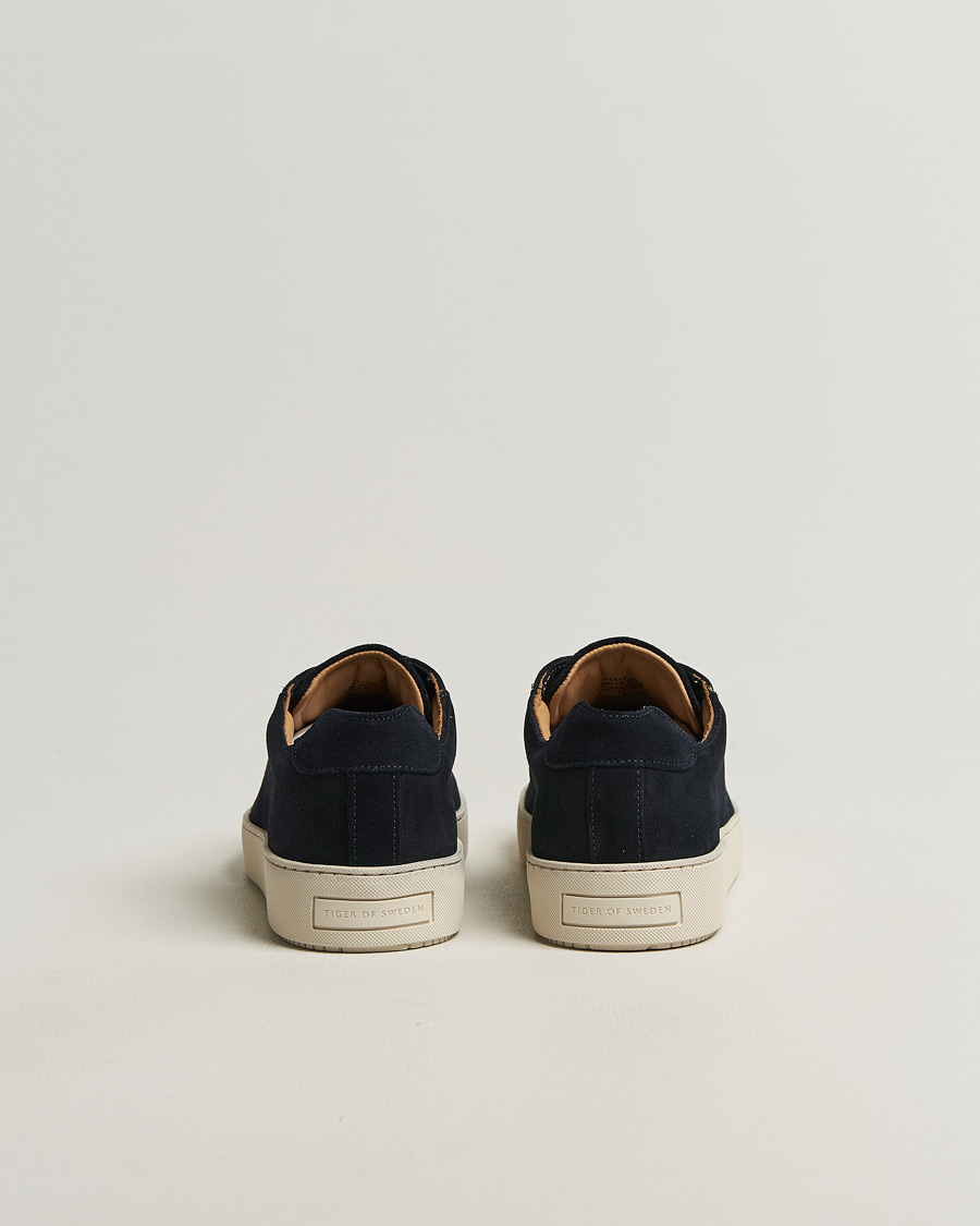 Hombres | Zapatillas | Tiger of Sweden | Salas 2 Suede Sneaker Light Ink