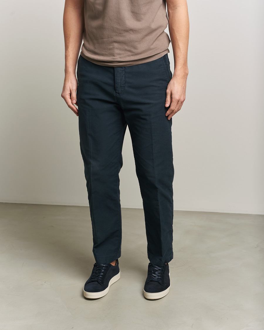 Hombres | Zapatillas | Tiger of Sweden | Salas 2 Suede Sneaker Light Ink