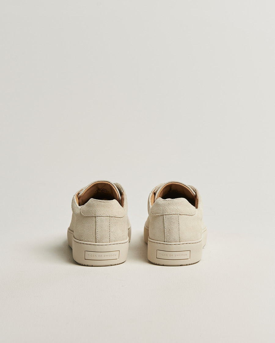 Hombres | Zapatillas | Tiger of Sweden | Salas 2 Suede Sneaker Off White