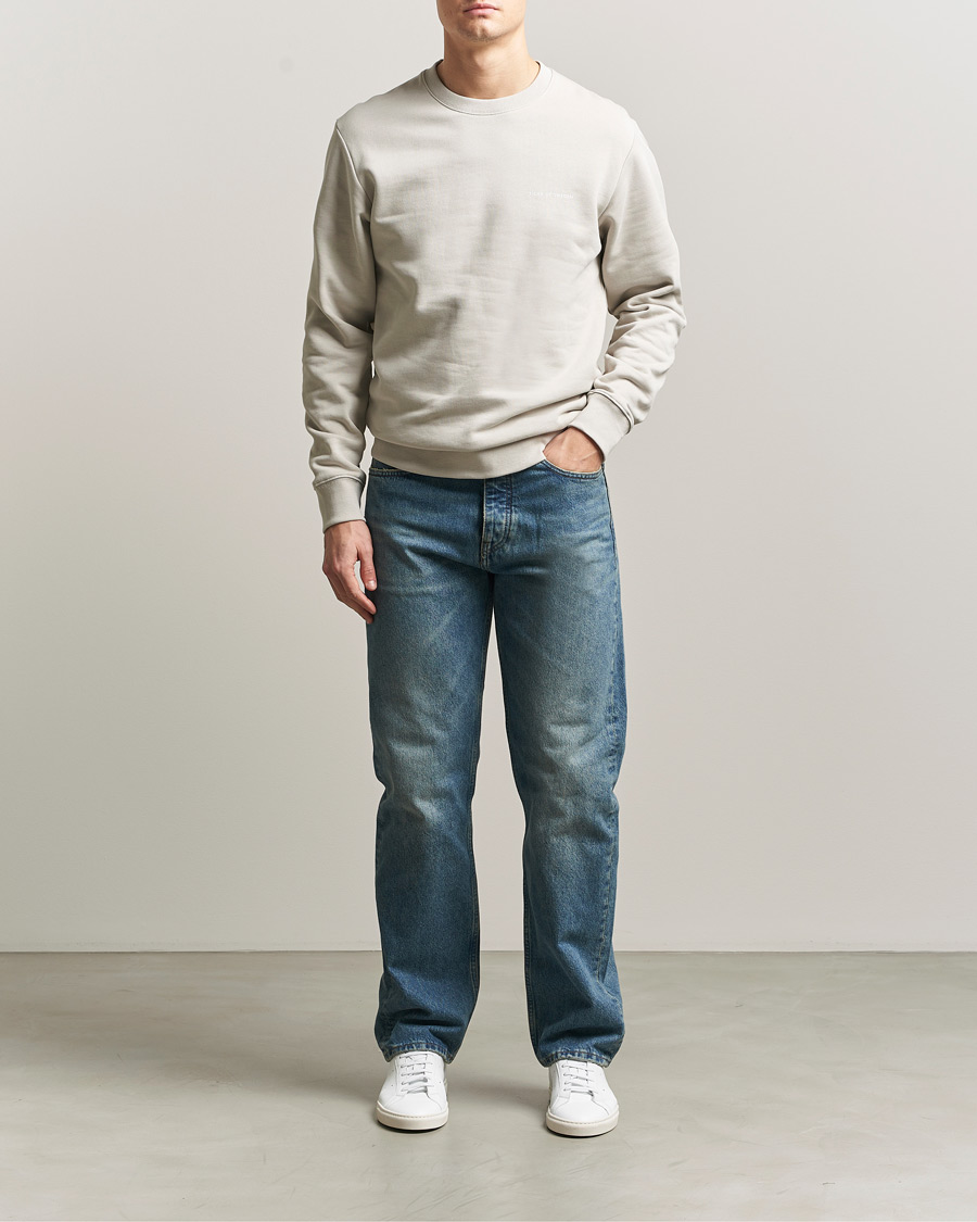Hombres | Jerséis y prendas de punto | Tiger of Sweden | Emerson Crew Neck Sweatshirt Seline Grey