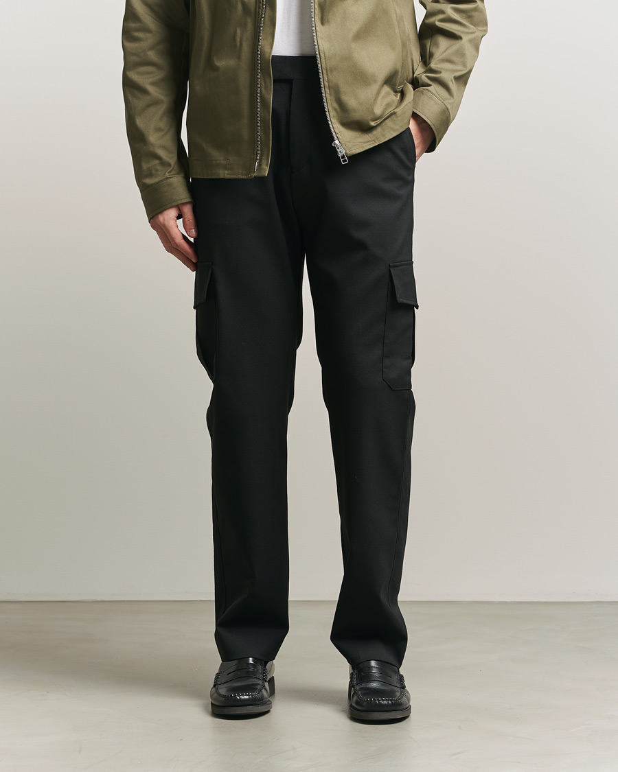 Hombres | Pantalones | Tiger of Sweden | Mend Technical Cargo Trousers Black