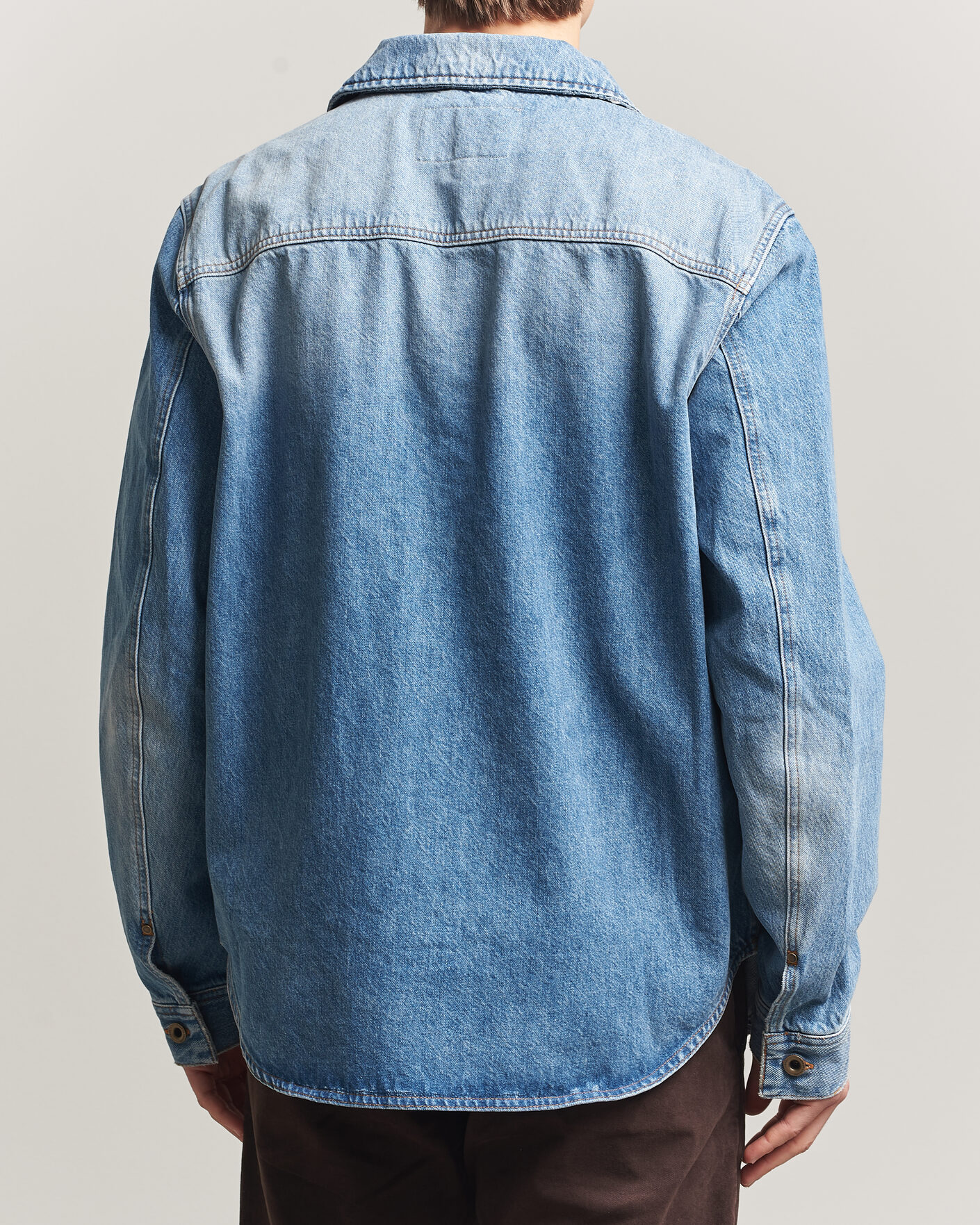 Hombres | Abrigos y chaquetas | Tiger of Sweden | Get Denim Jacket Light Blue