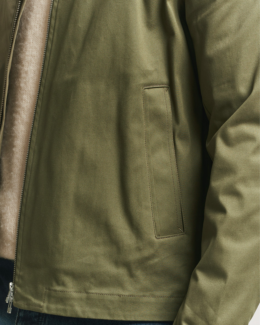 Hombres | Abrigos y chaquetas | Tiger of Sweden | Barnaby Cotton Jacket Kalamata Green